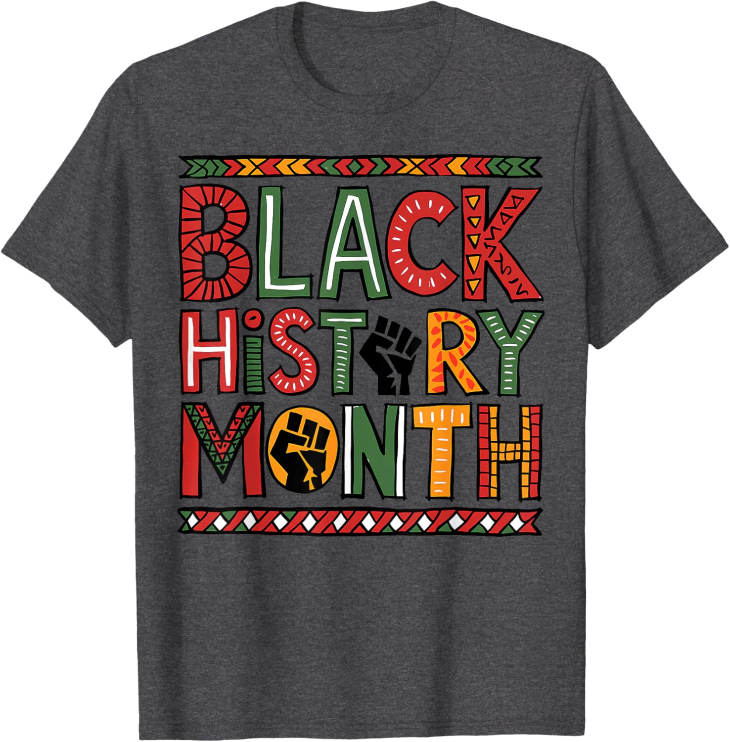 Black History Month African American Heritage T-Shirt for All Ages - 8