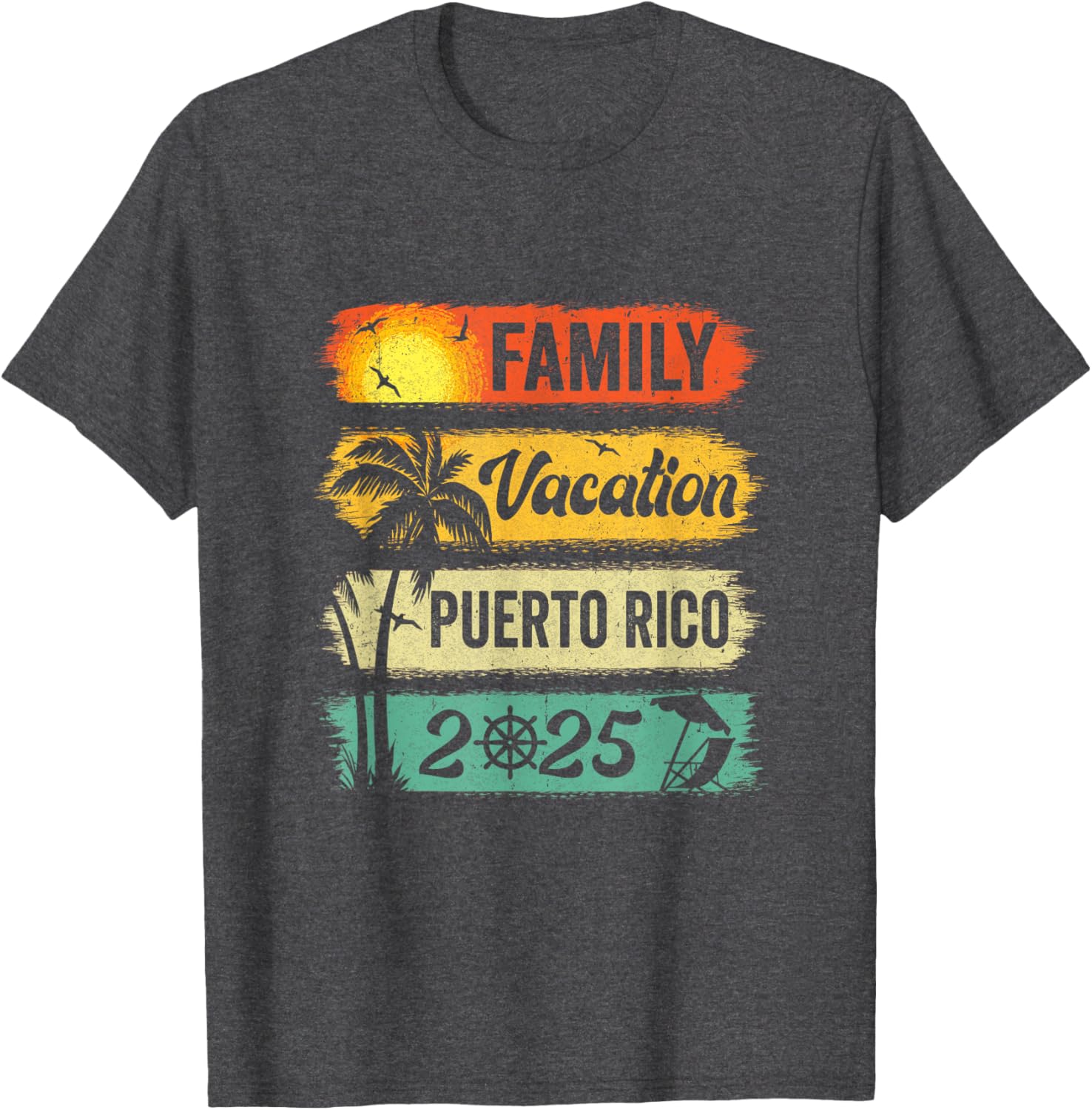 Funny Matching Family T-Shirt for Puerto Rico Vacation 2025 Fun Gear - 25