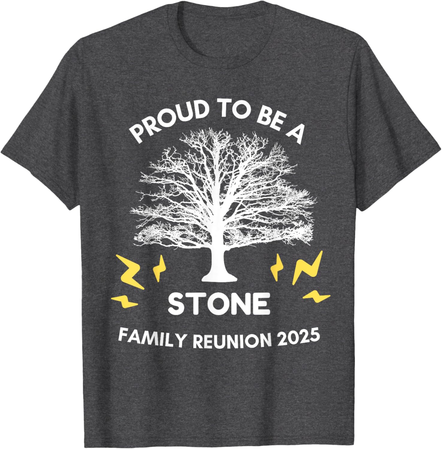 2025 Stone Family Reunion T-Shirt Family Tree Matching Design - 12