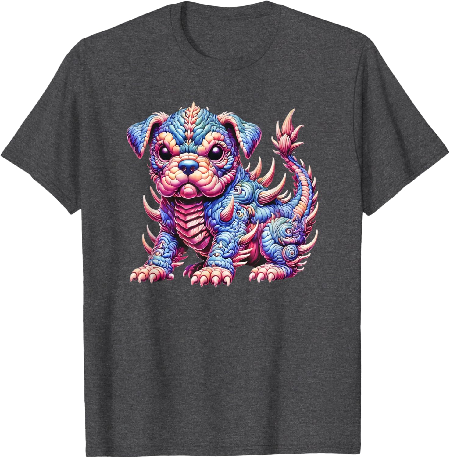 Imaginative Puppy Dog Monster T-Shirt Fun Chimerical Creature Design - 7