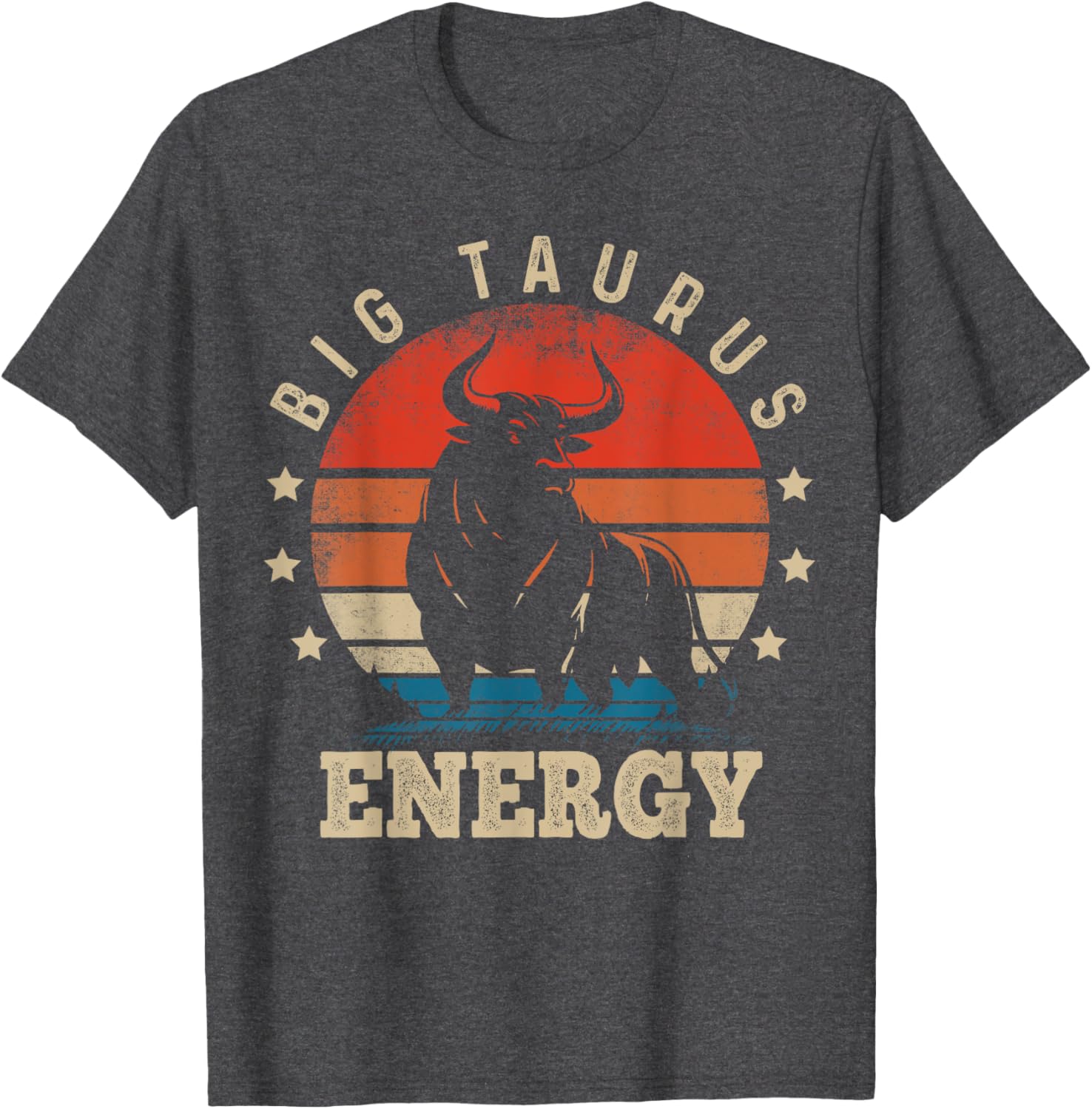 Big Taurus Energy Zodiac T-Shirt for April May Birthdays - 11