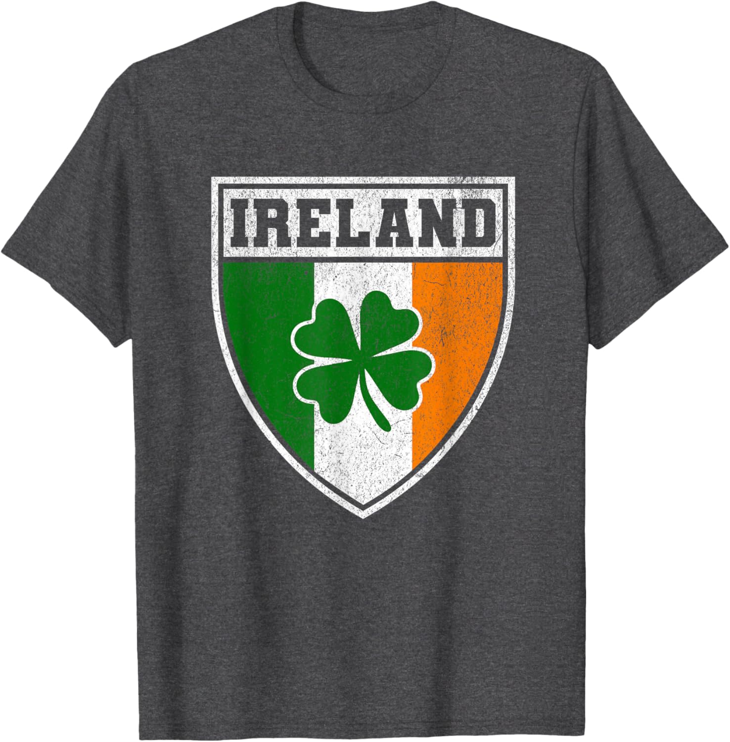 Irish Flag Shield Shamrock St Patricks Day T-Shirt for Pride and Fun - 5