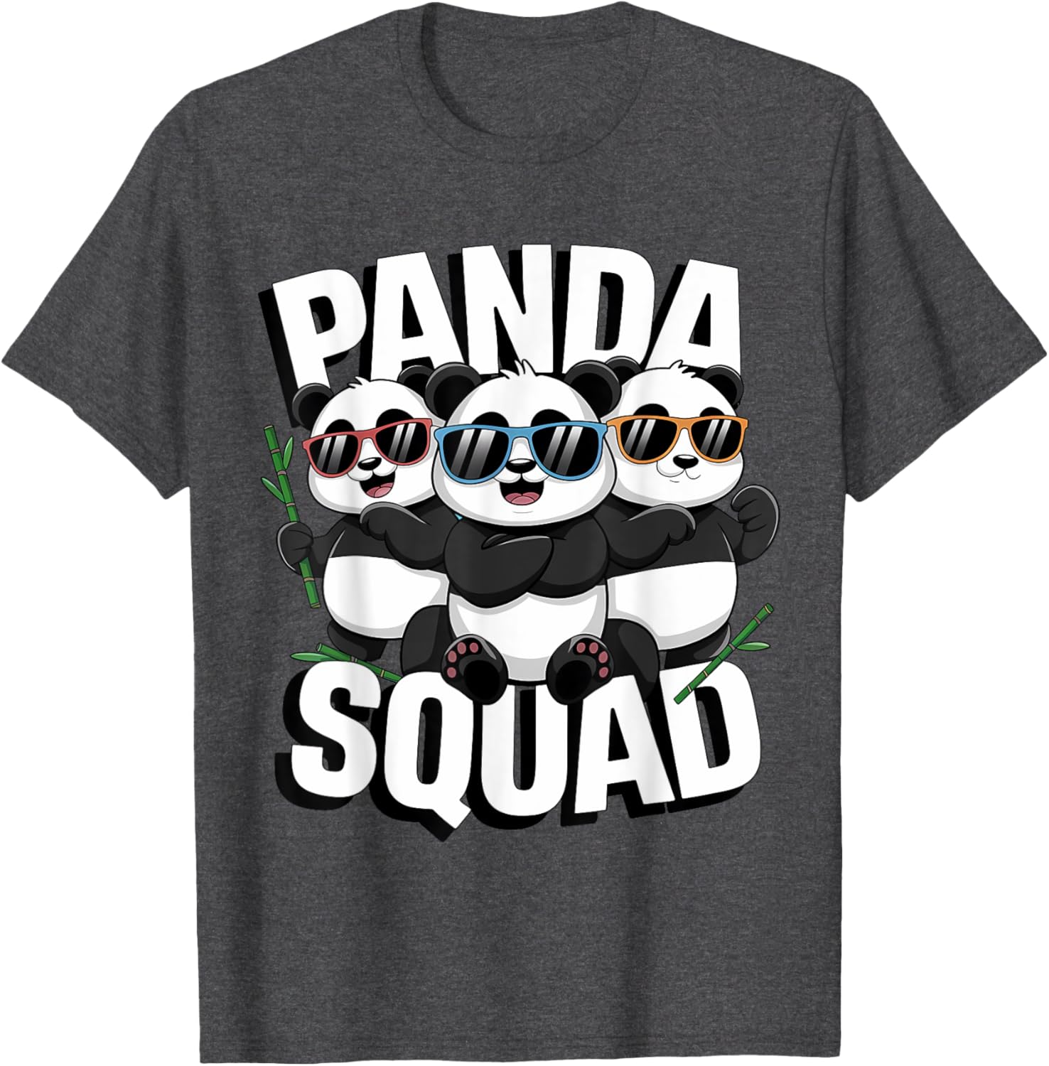 Panda Squad Family Matching T-Shirt for National Panda Day Fun - 6