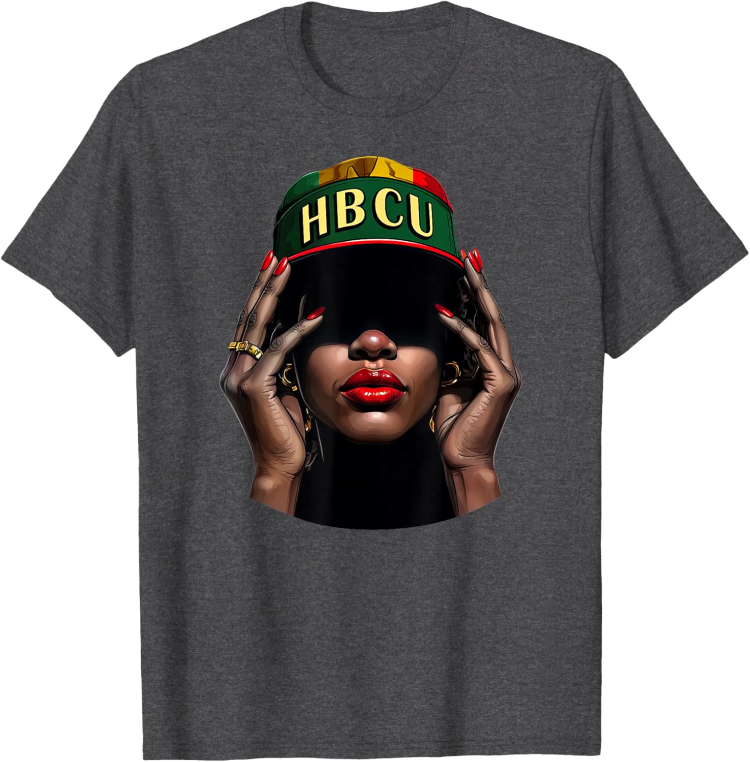HBCU Beautiful Black Educated Girl Black History Month T-Shirt - 9