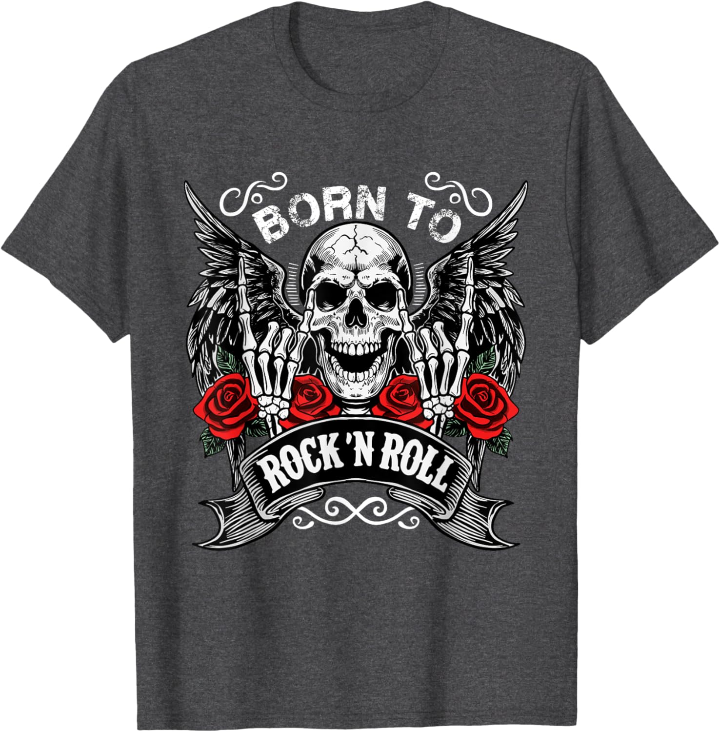 Born To Rock Vintage Rock Concert T-Shirt for Music Lovers - 13