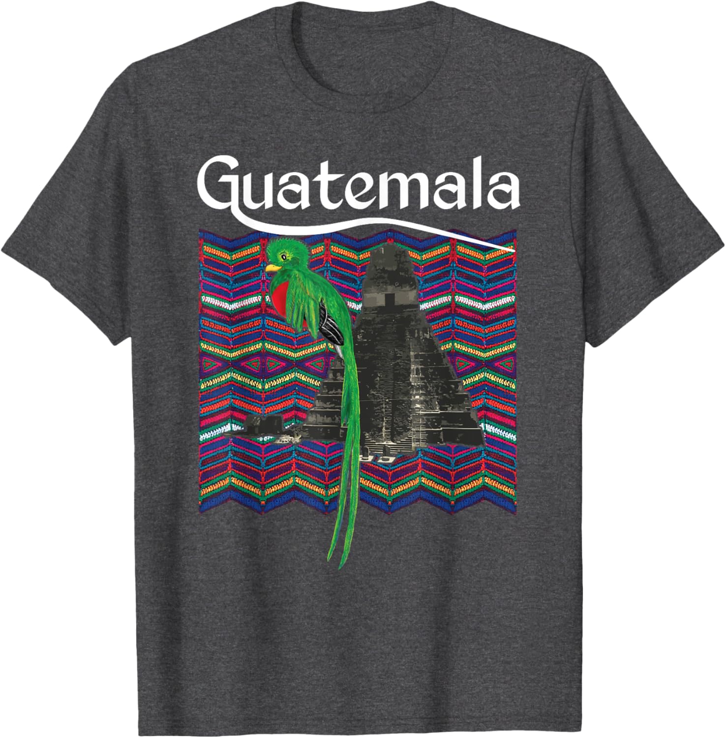 Quetzal Guatemala Traditional Maya T-Shirt – Chic Chapin Design - 22