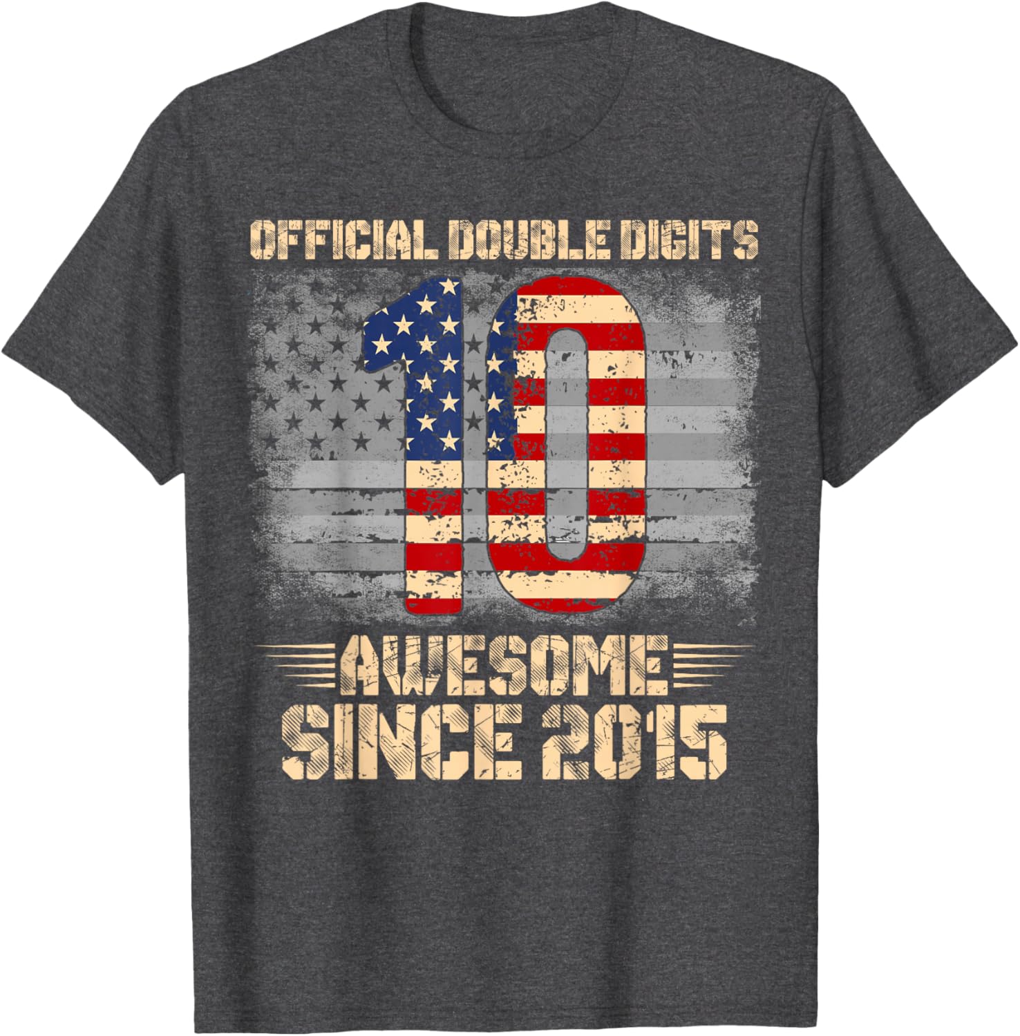 10th Birthday T-Shirt for Boys and Girls - Celebrate 10 Years of Fun - 13