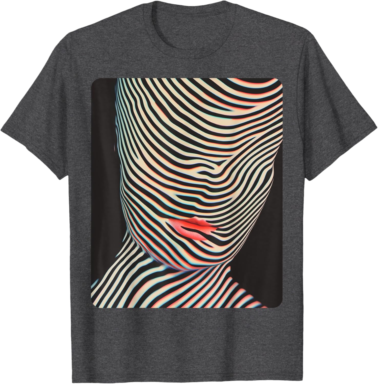 Chic Women's Abstract Designer T-Shirt for Stylish Fashion Lovers - 14