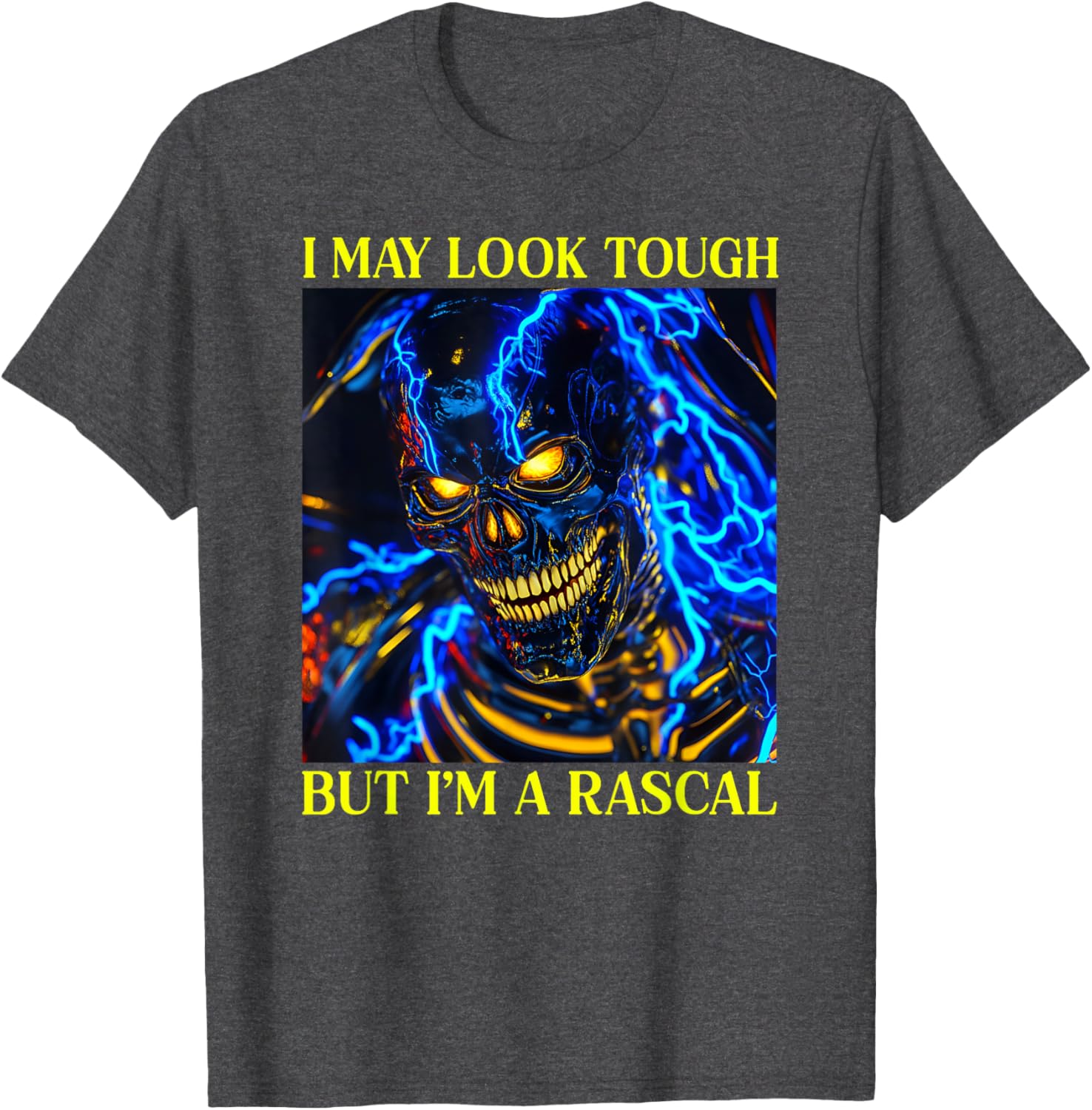 Funny Rascal Dank Meme Skeleton T-Shirt for Unique Style and Humor - 12