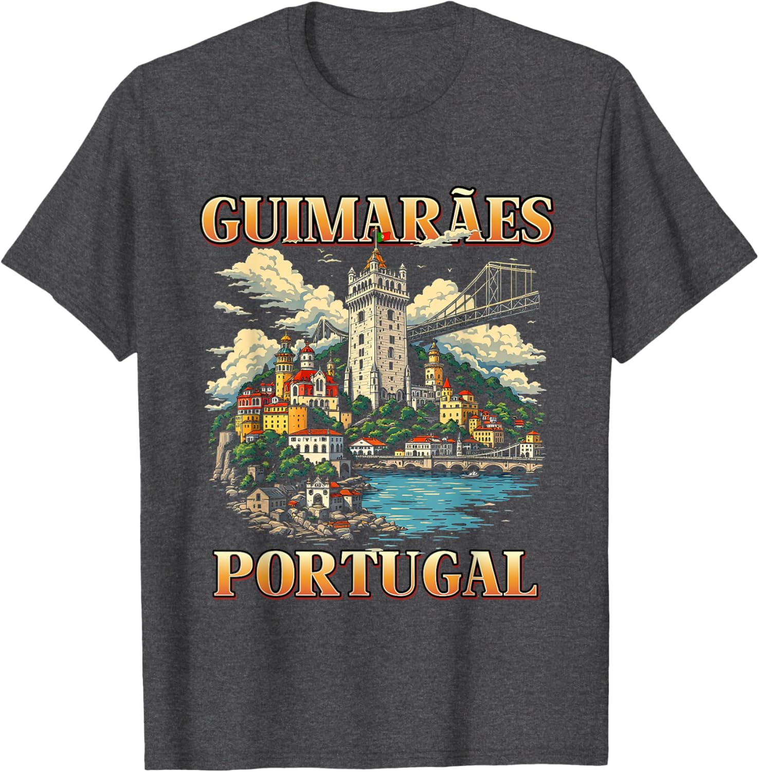 Guimaraes Souvenir T-Shirt for Portugal Travel Memories - 4