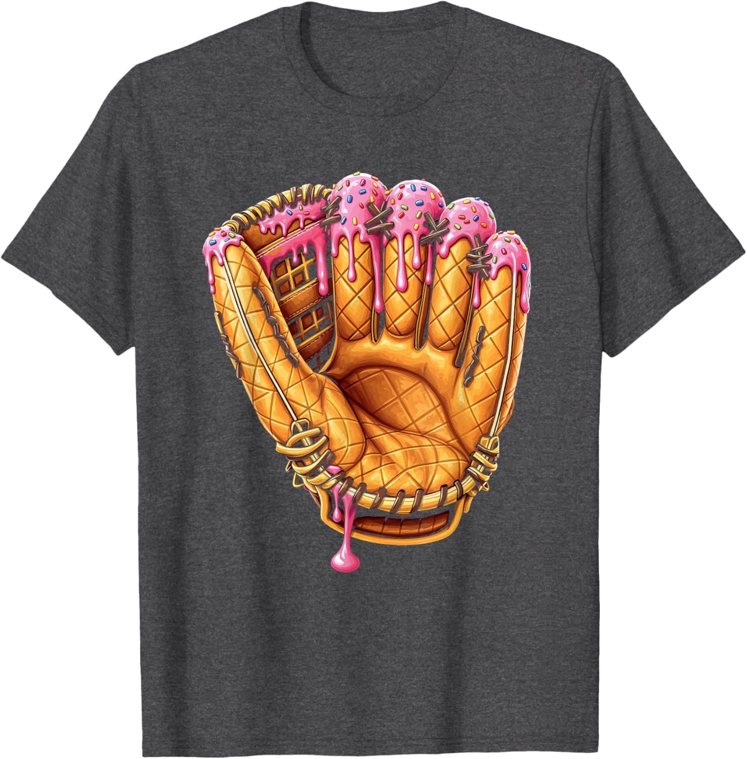 Youth Baseball Drip Boys Ice Cream Drip T-Shirt for Cool Kids - 5