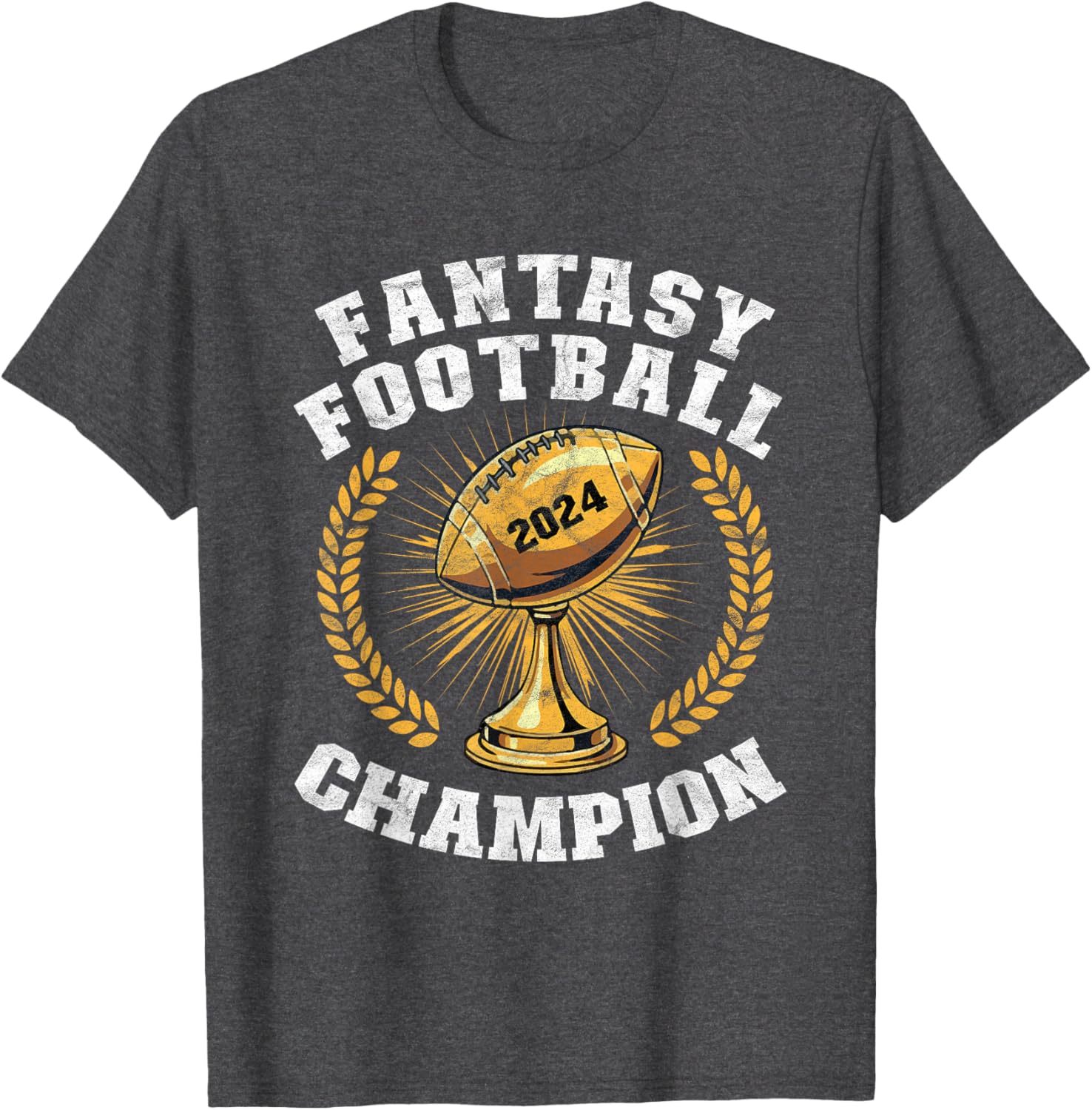Fantasy Football Champion T-Shirt 2024 for Men and Boys Gift - 23