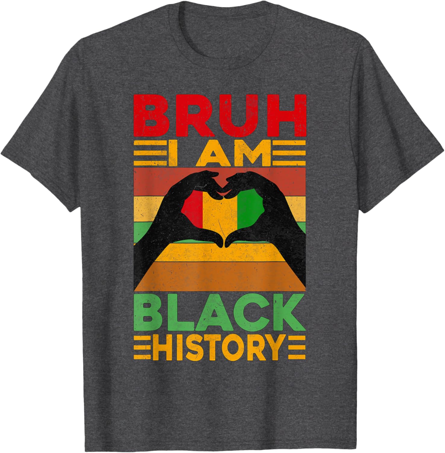 Bruh I Am Black History Month Boys T-Shirt - Celebrate History in Style - 6