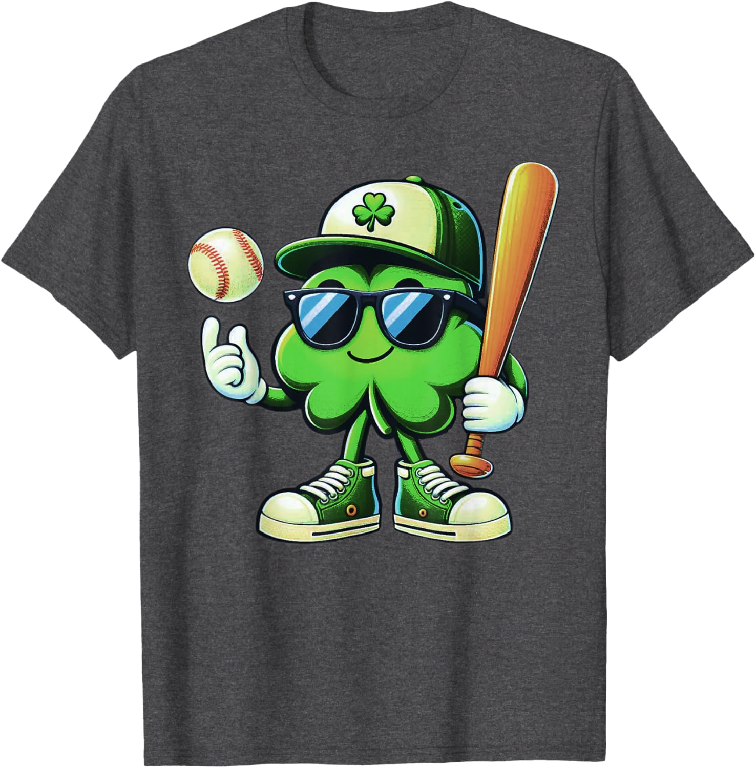 Funny Shamrock Baseball Shirts for Boys Kids St Patricks Day T-Shirt - 29