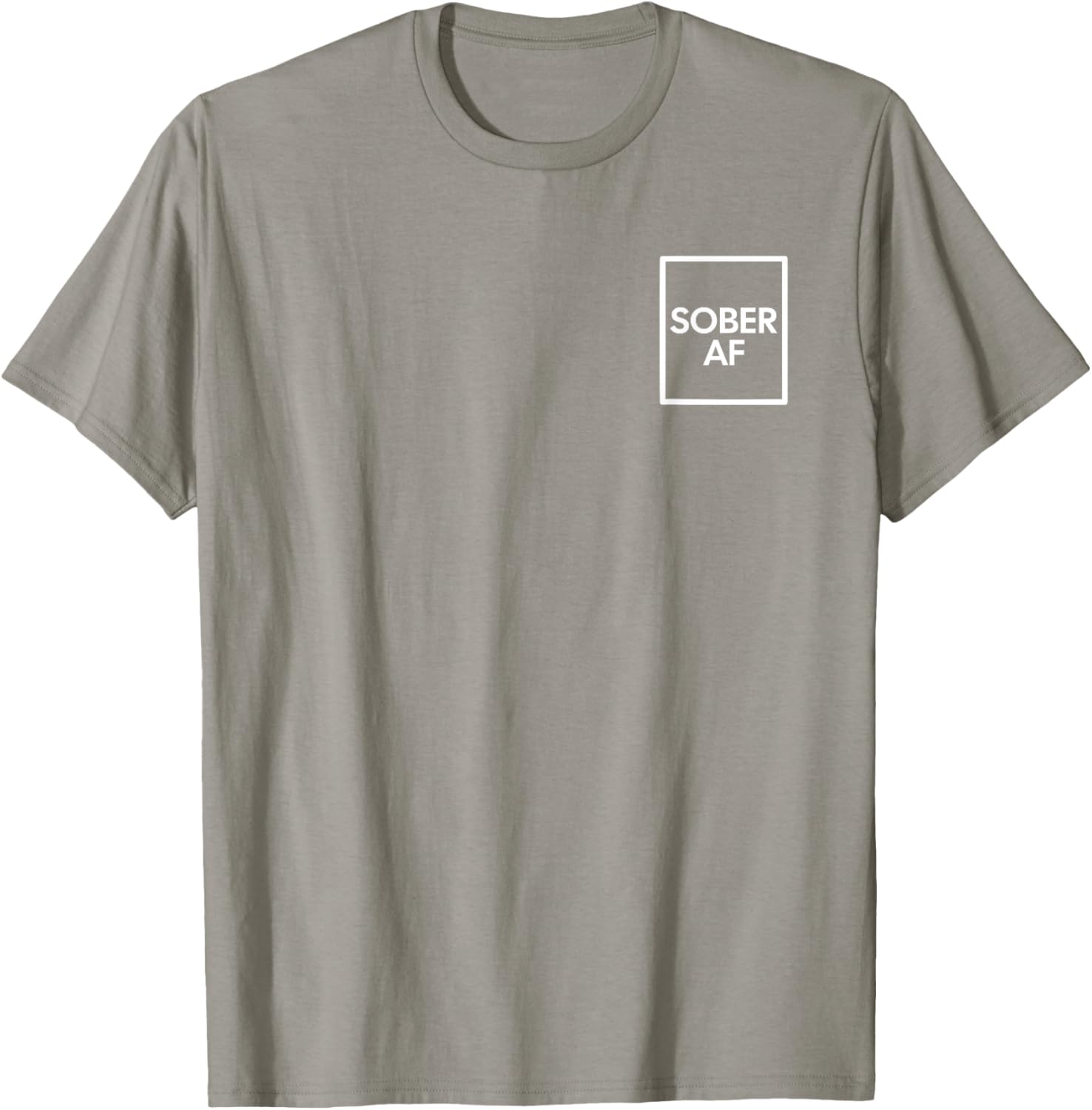 Funny Sober AF Sobriety Anniversary T-Shirt for AA Recovery Support - 5