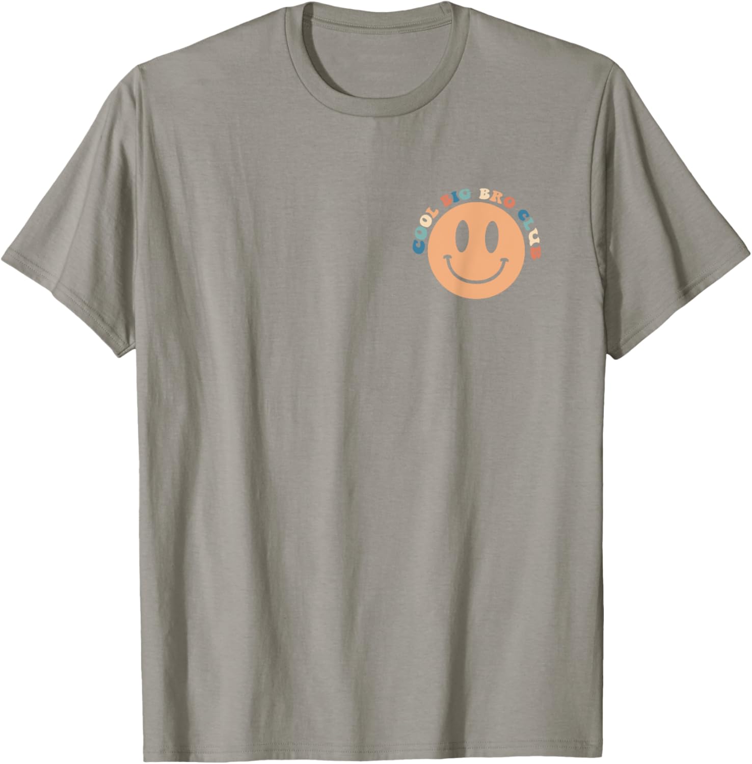 Cool Big Brother Club Groovy Leveling Up T-Shirt for Fun Siblings - 3