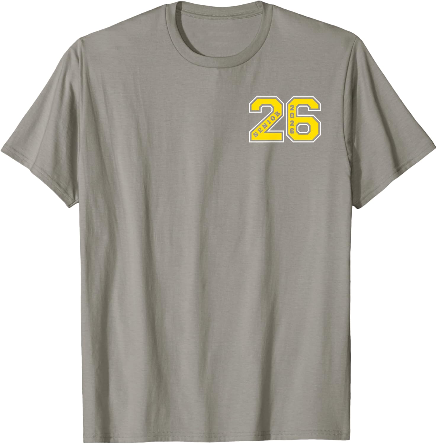 Proud Dad 2026 Senior Gold T-Shirt for Celebrating Graduation Day - 12