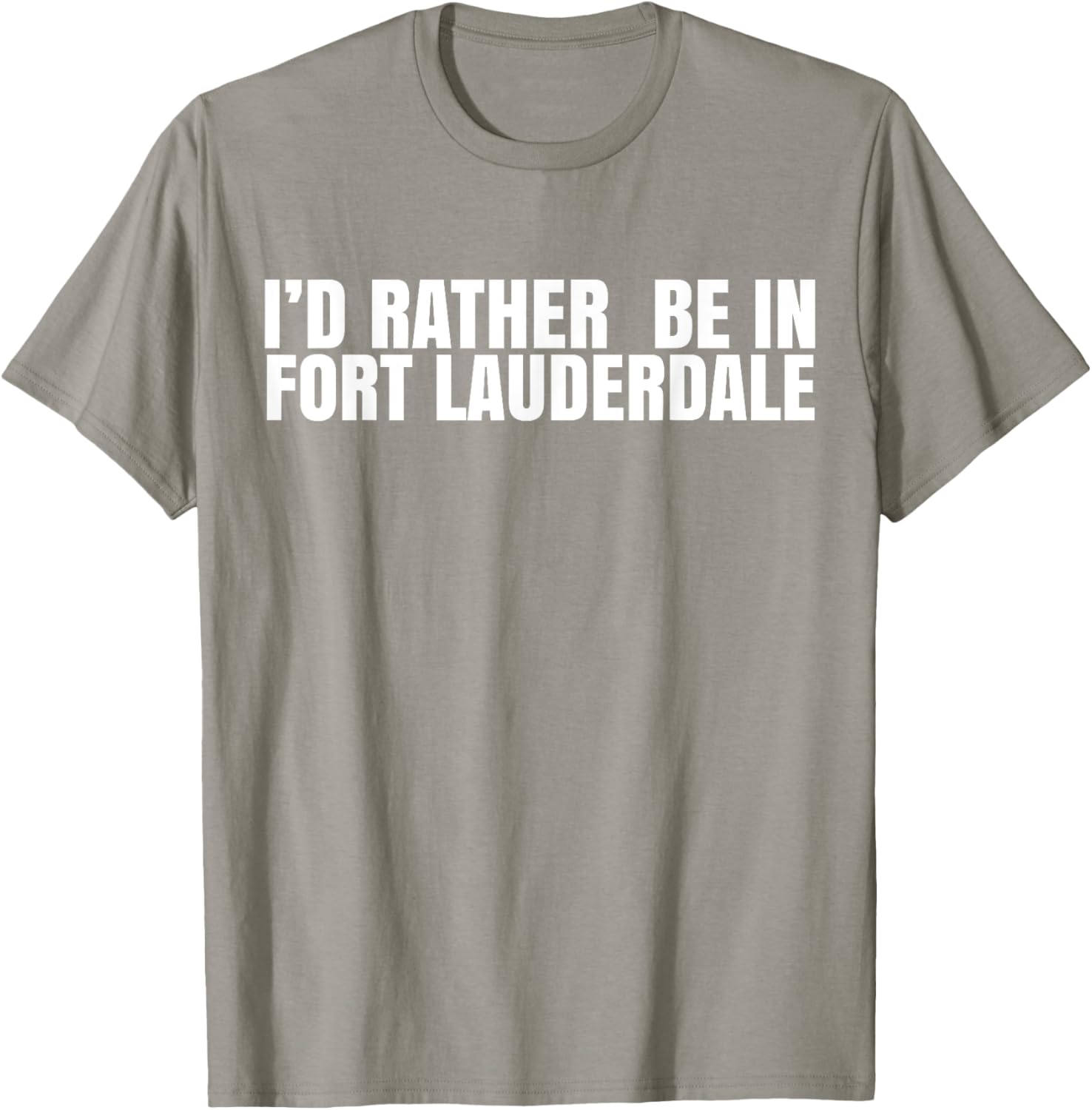 I'd Rather Be in Fort Lauderdale T-Shirt – Fun Florida Vacation Tee - 9