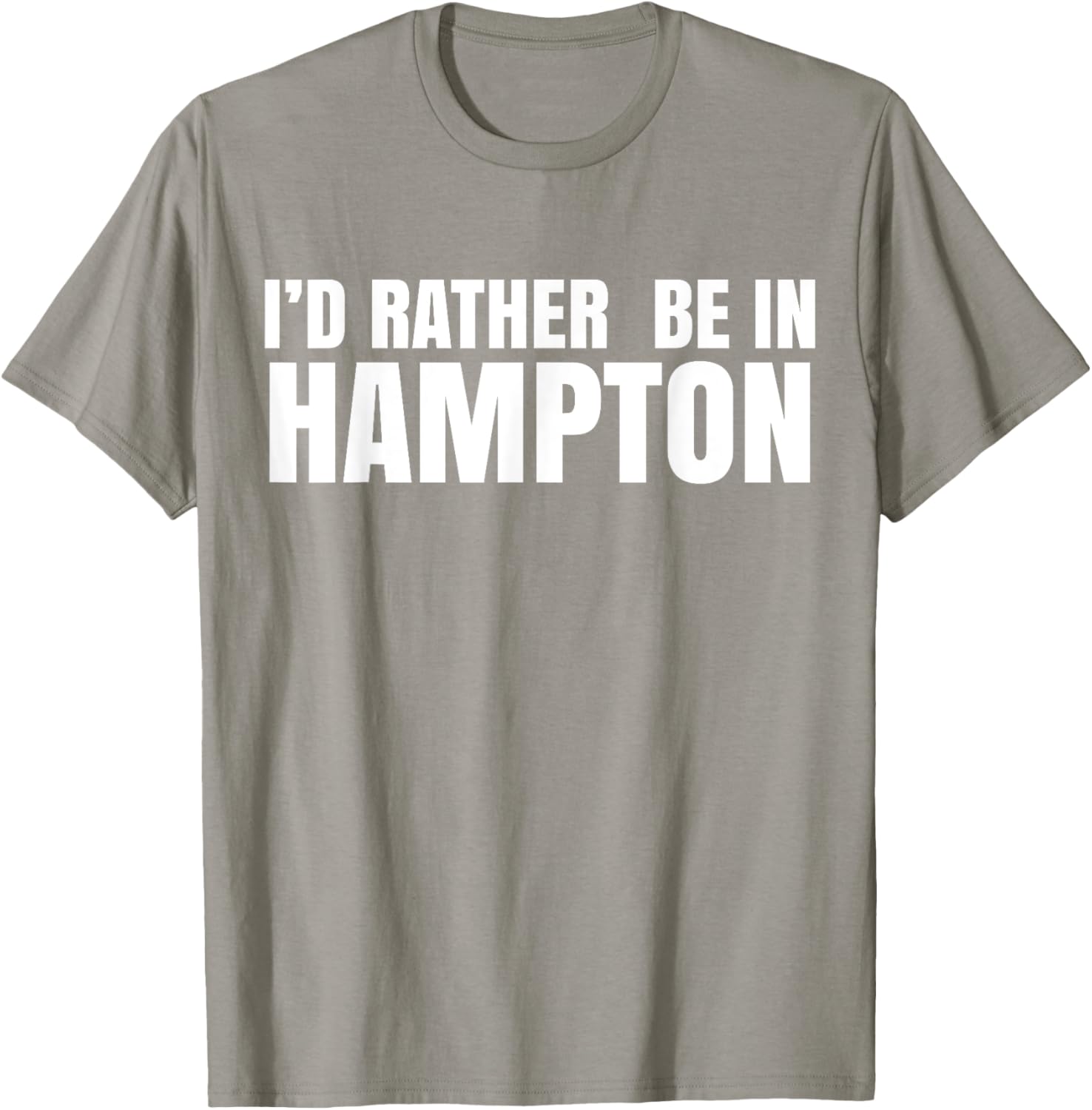 I'd Rather Be in Hampton T-Shirt for Relaxed Style and Comfort - 5
