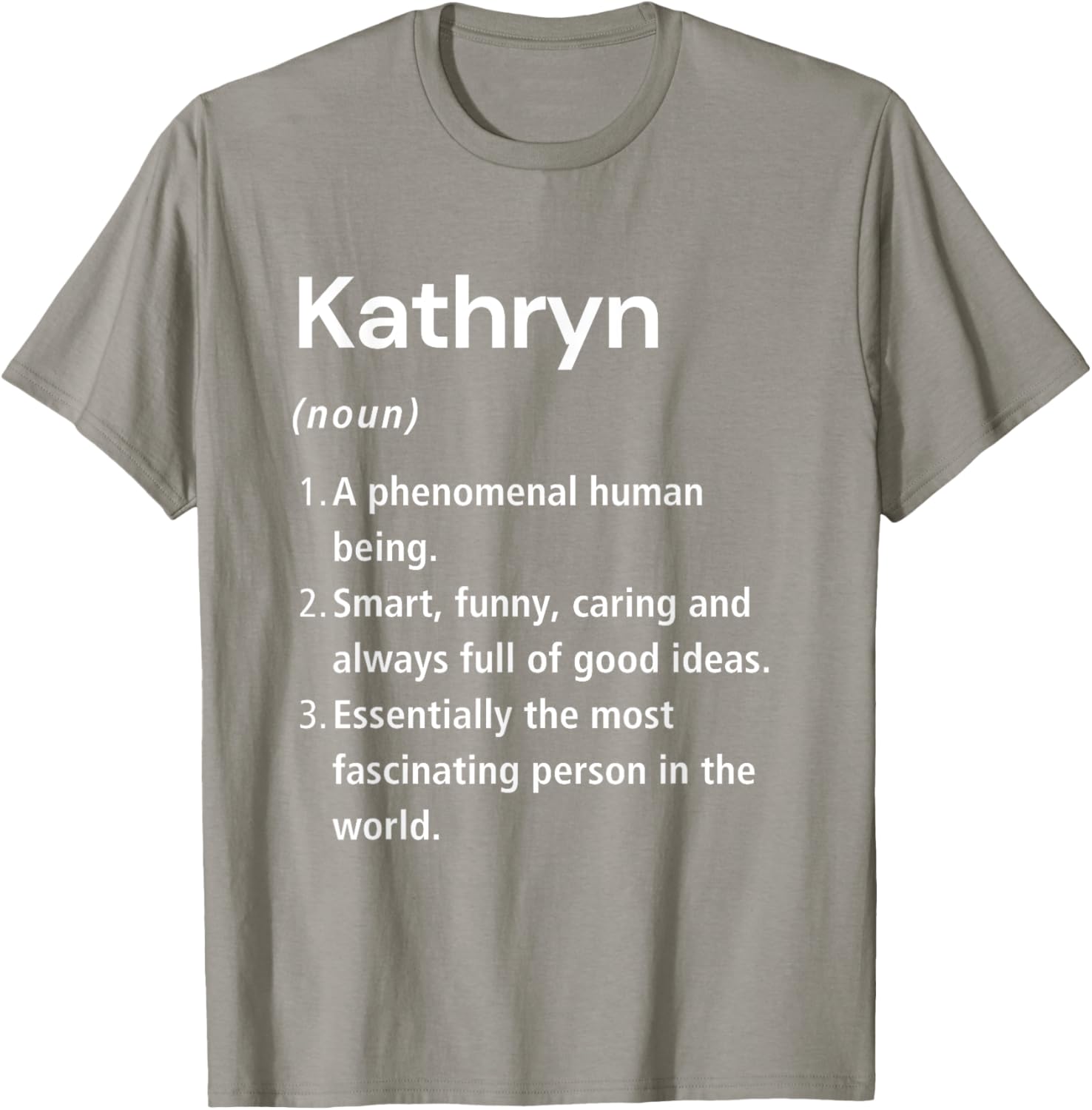 Funny Kathryn Name Definition T-Shirt for Unique Style and Fun! - 2