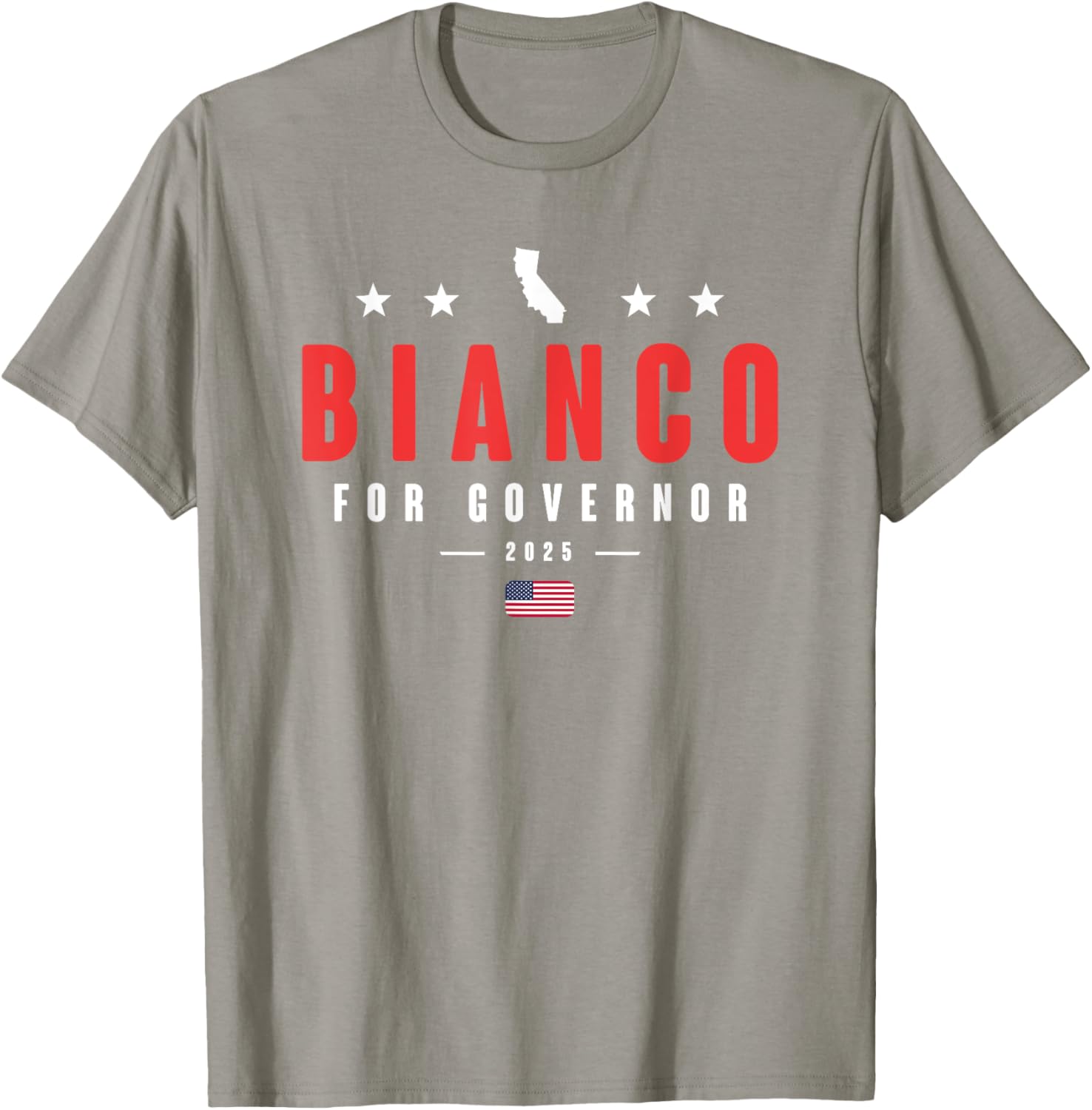 Bianco for Governor T-Shirt - Stylish Political Apparel for Supporters - 8
