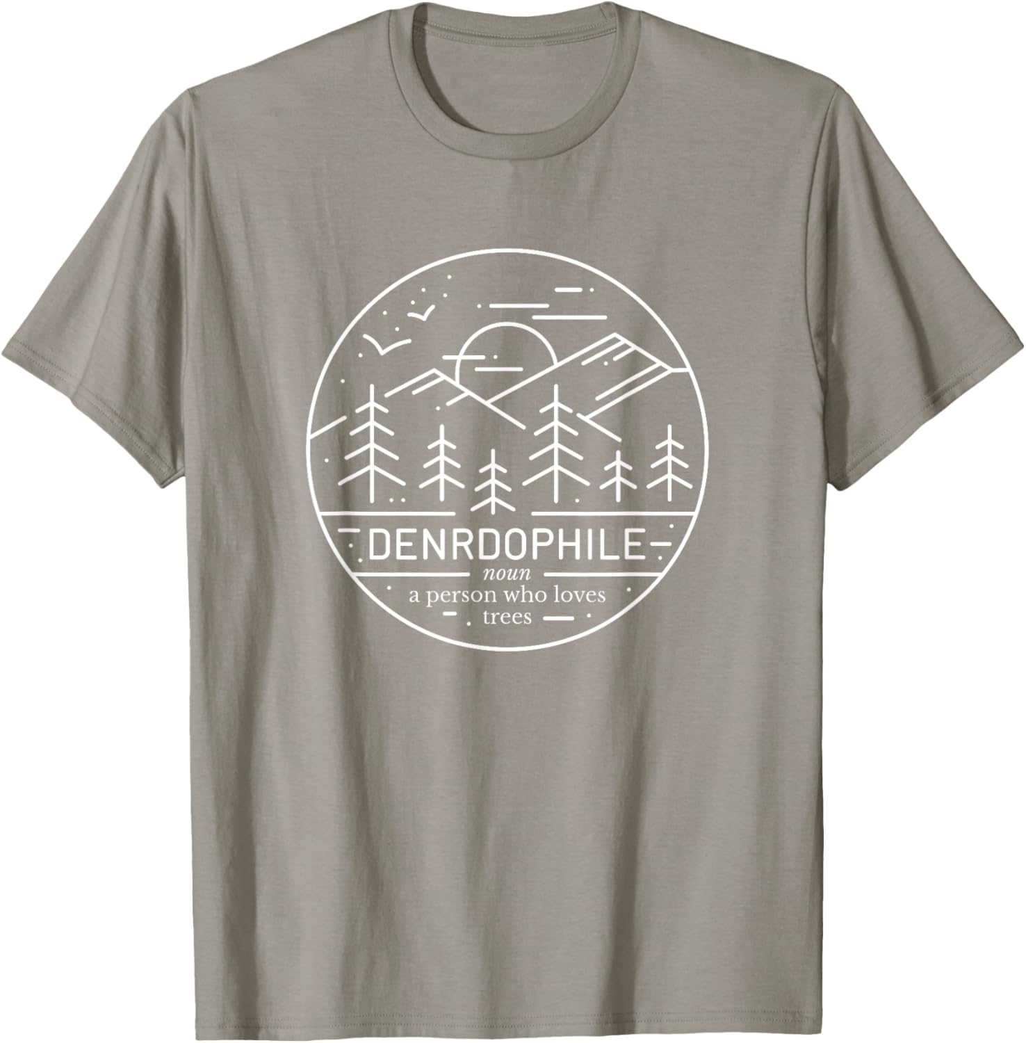 Cute Dendrophile Definition T-Shirt for Nature Lovers and Adventurers - 1