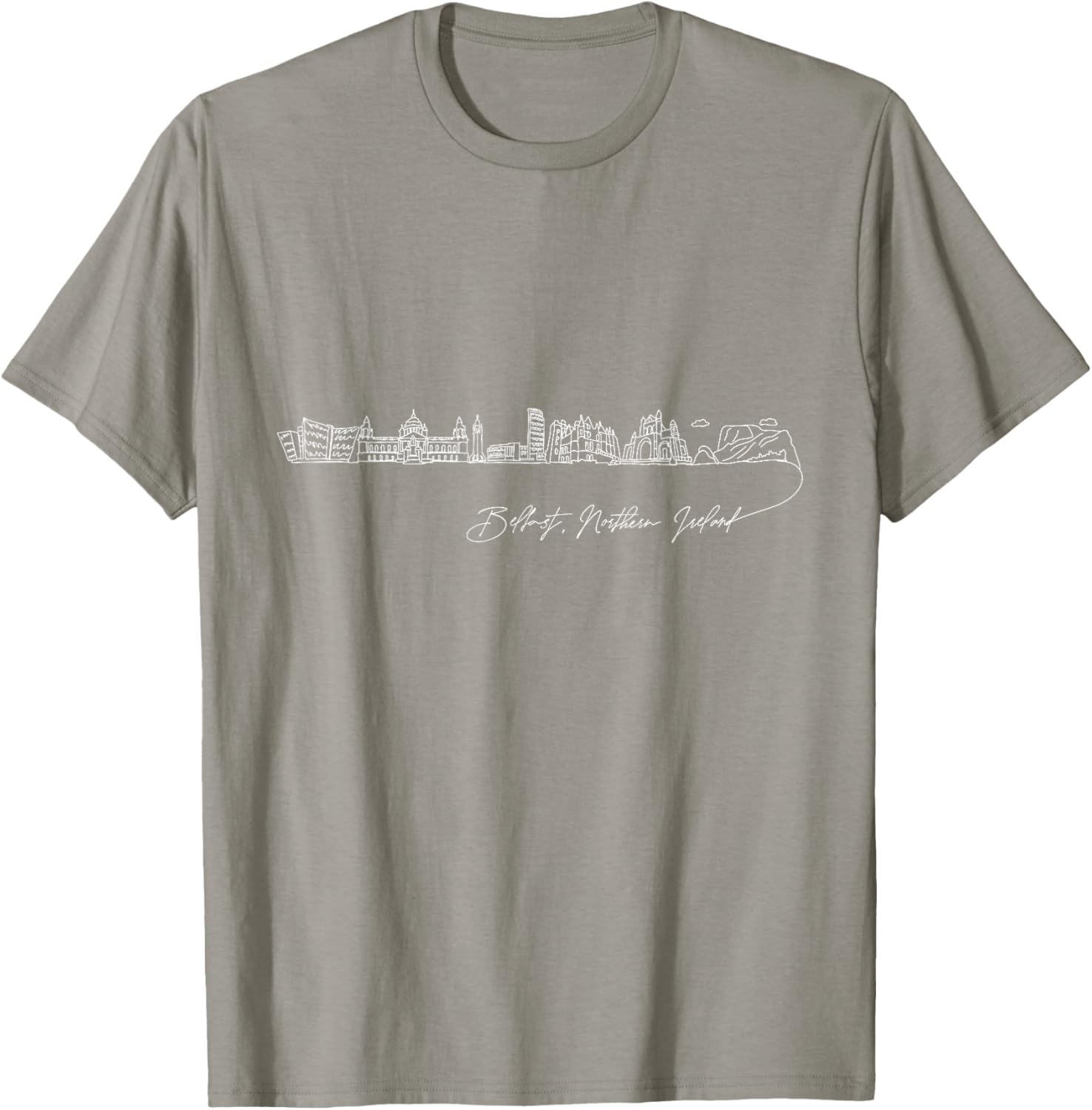 Signature Belfast City Skyline T-Shirt Perfect Northern Ireland Souvenir - 20
