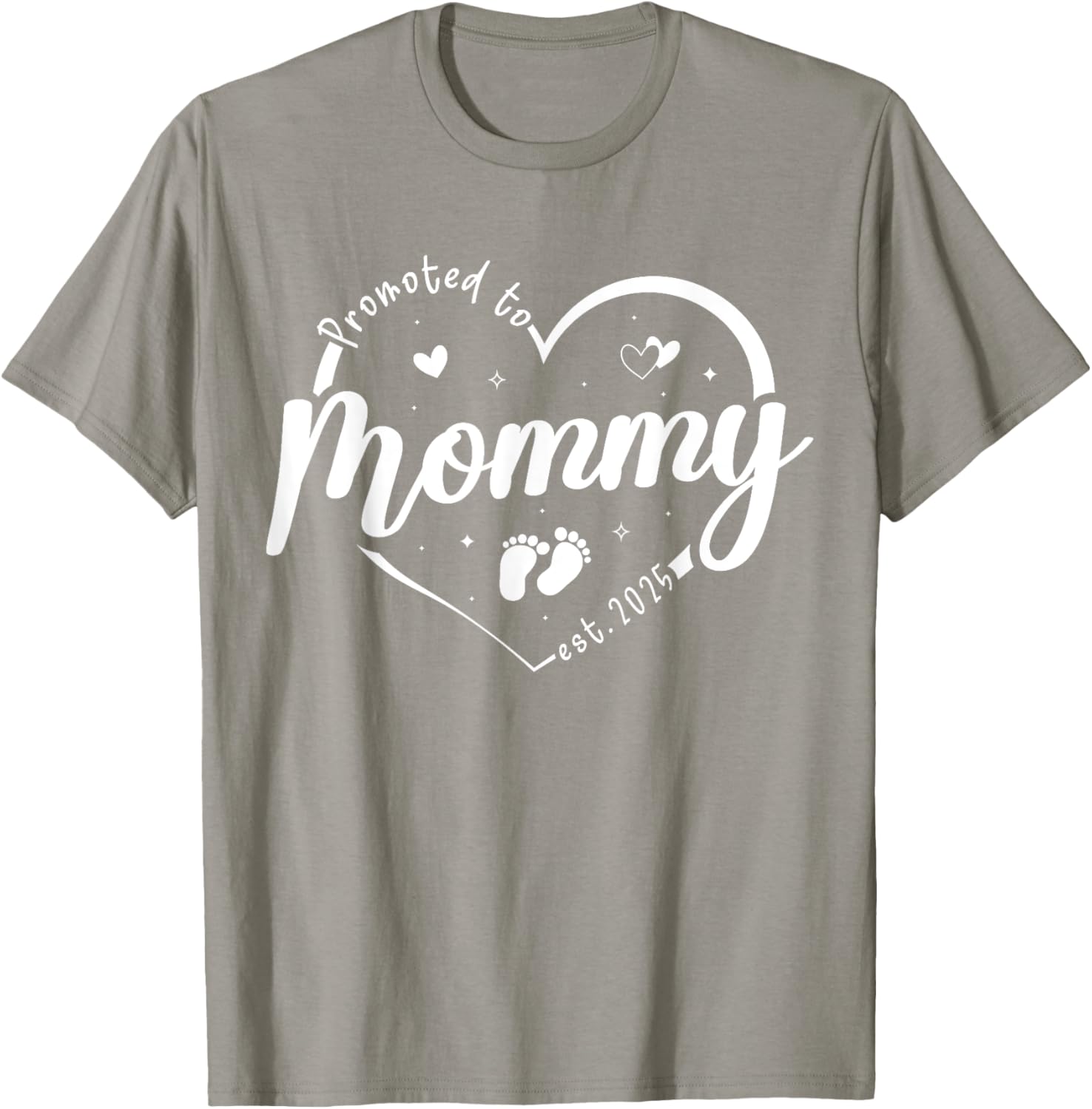 Promoted to Mommy 2025 Soon to Be Mom Mothers Day T-Shirt Gift - 14