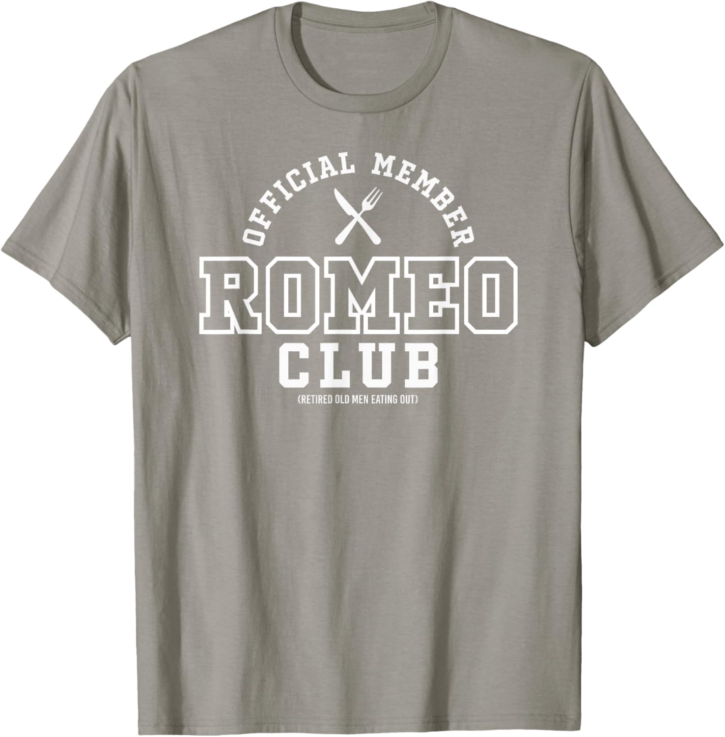 Official Member ROMEO Club White Print T-Shirt for Stylish Comfort - 14