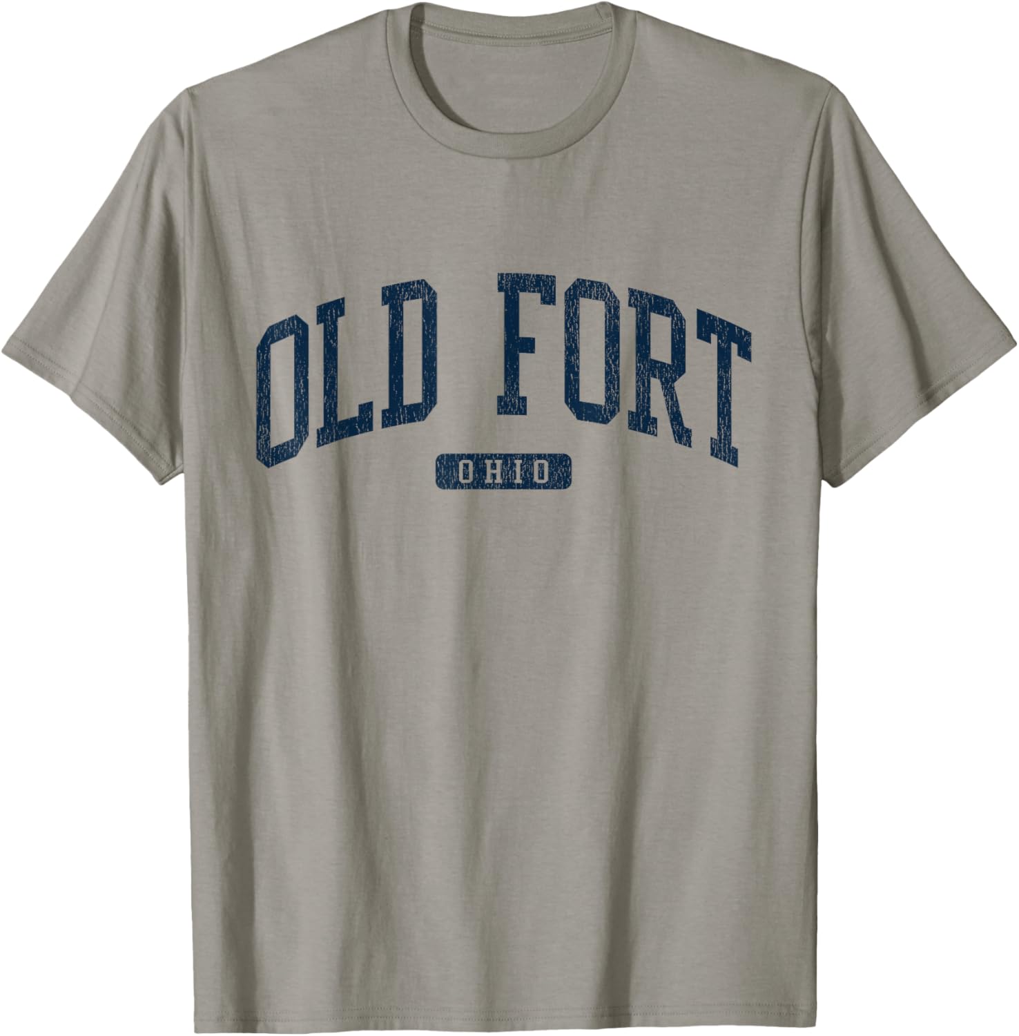 Old Fort Ohio College Style Blue T-Shirt for Comfort and Style - 7