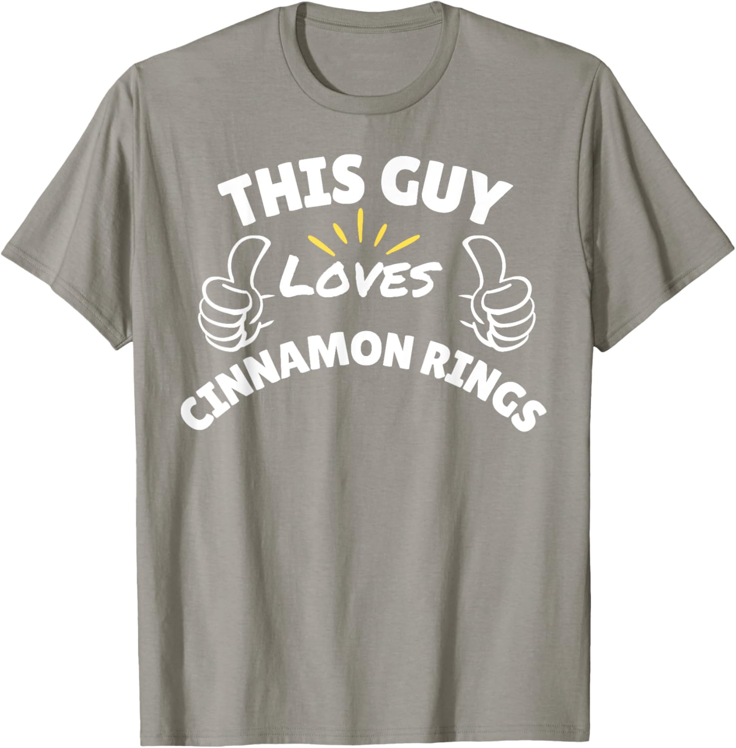Funny Cinnamon Rings Graphic T-Shirt for Food Lovers and Snacks Fans - 14