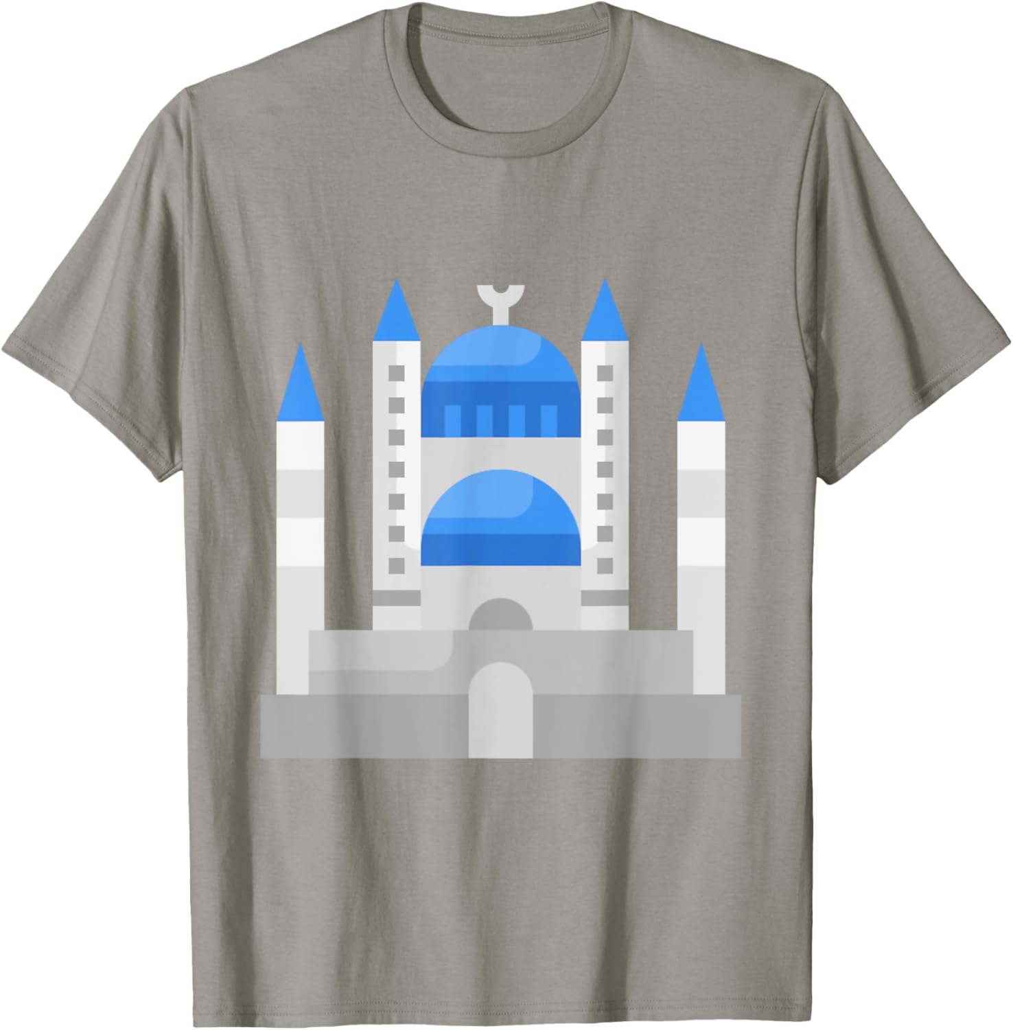 Istanbul Sultan Ahmet Blue Mosque Muslim T-Shirt for Men and Women - 28