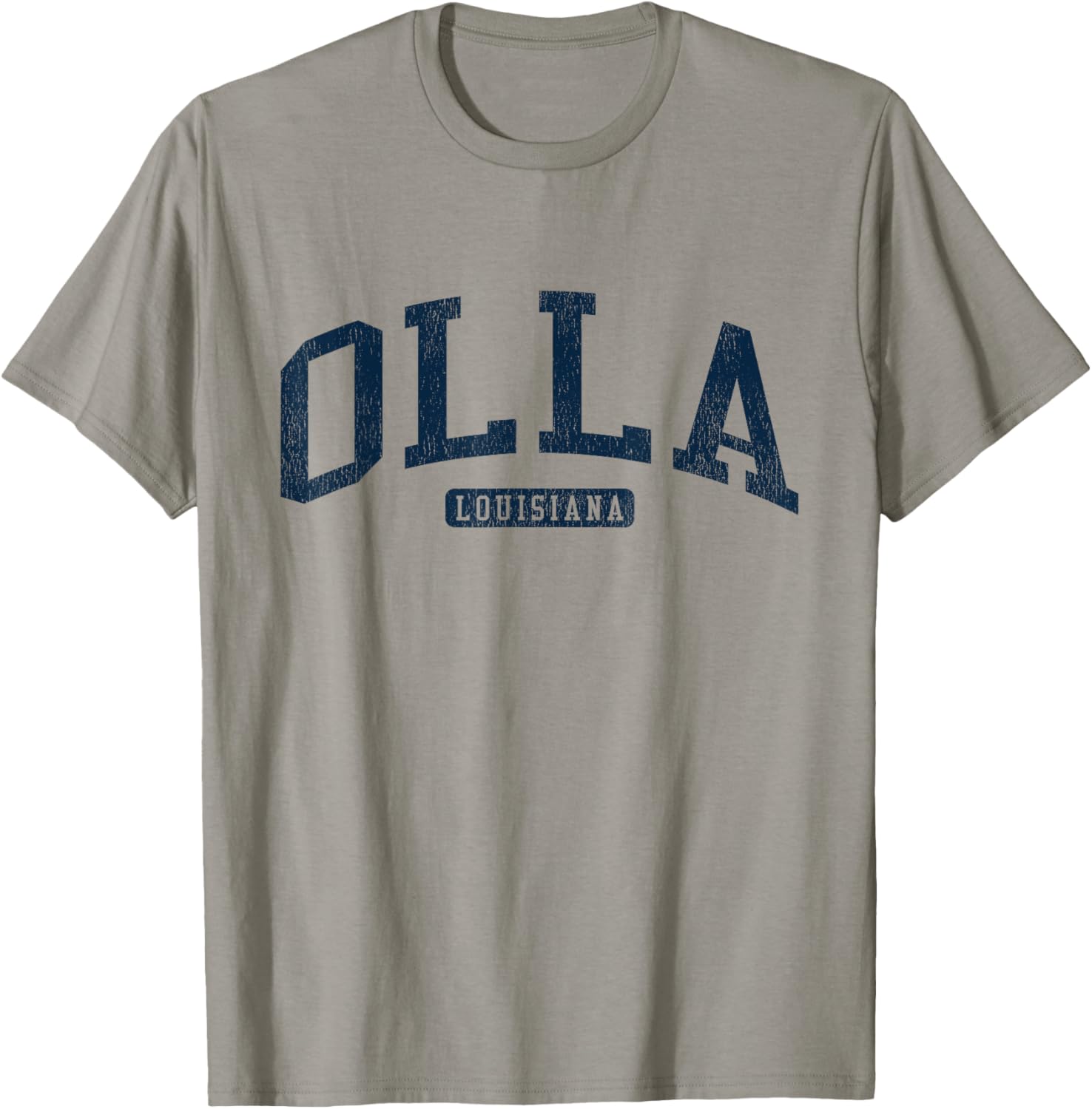 Olla Louisiana College Blue T-Shirt for Stylish University Students - 8