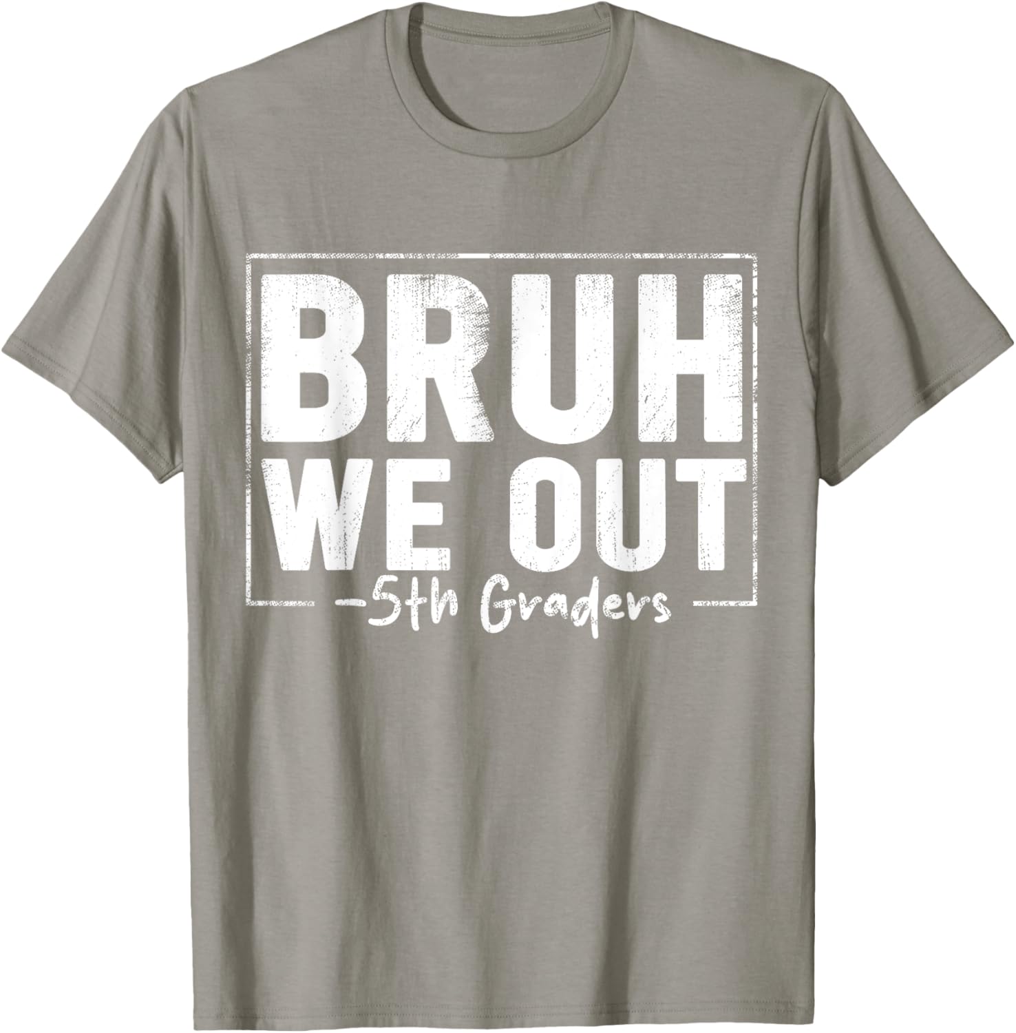 Last Day of School 5th Grade Bruh We Out T-Shirt for Fun Celebrations - 8