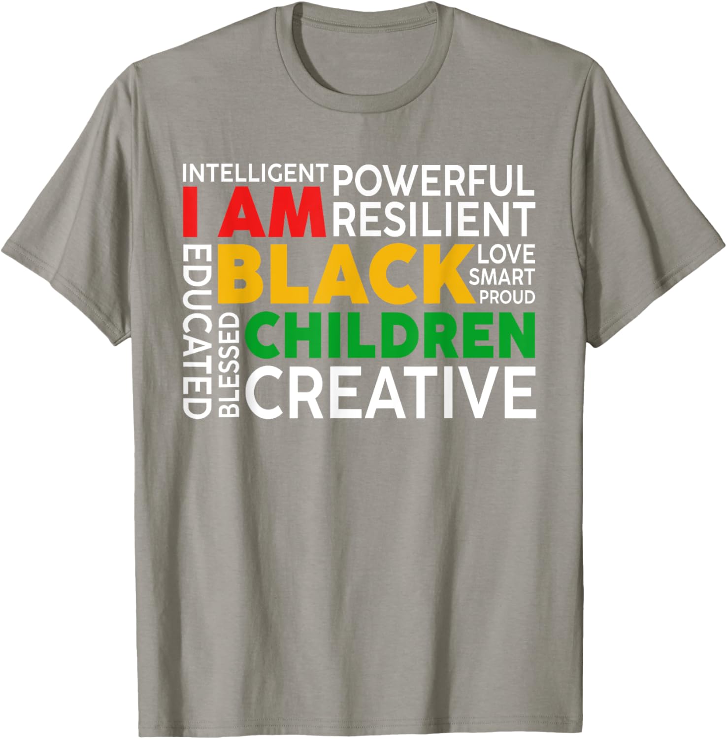 I Am Black Kids T-Shirt for Boys and Girls - Celebrate Black History Month - 18