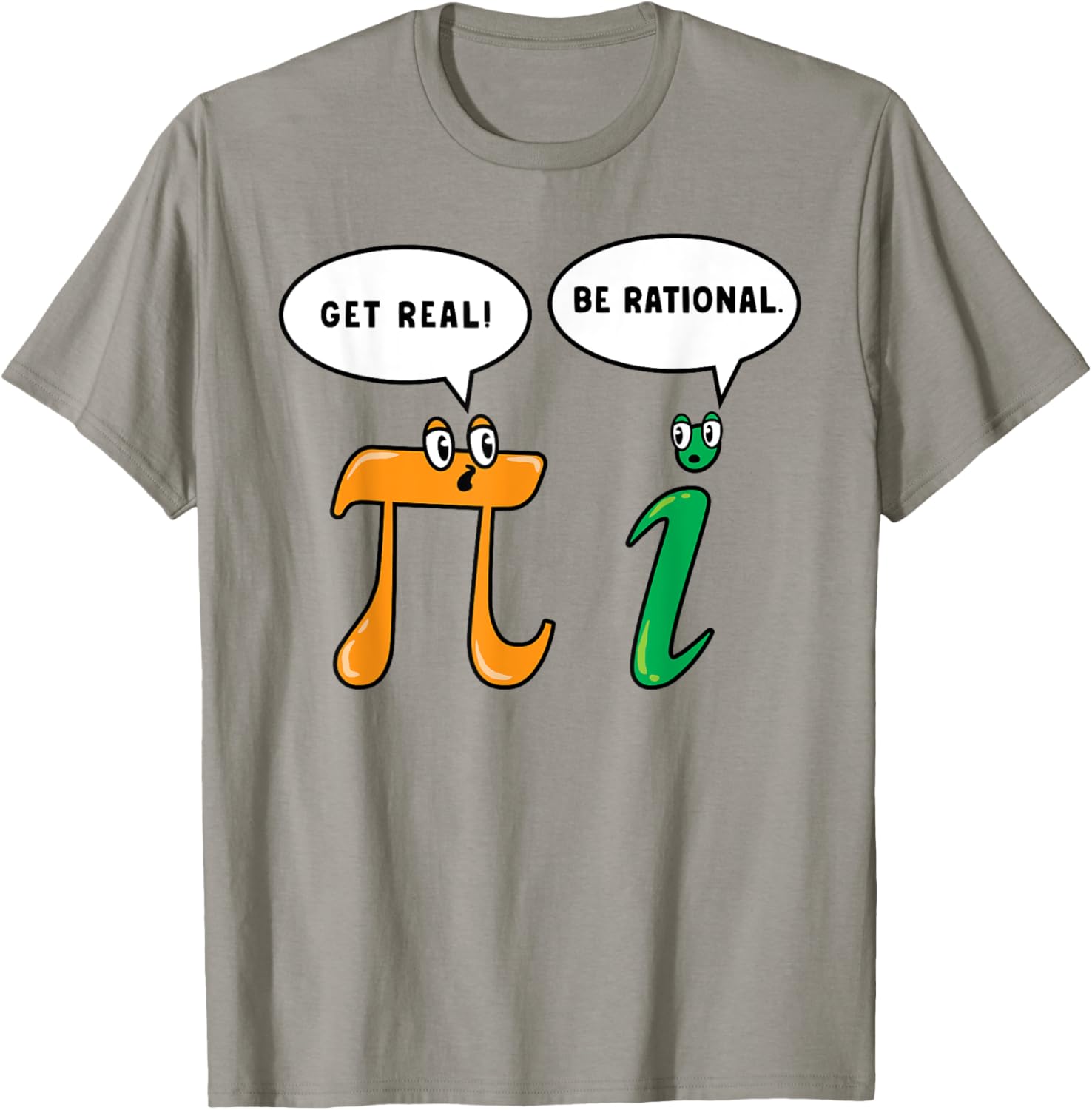 Funny Pi Day T-Shirt for Math Lovers - Get Real Be Rational Teacher Gift - 3