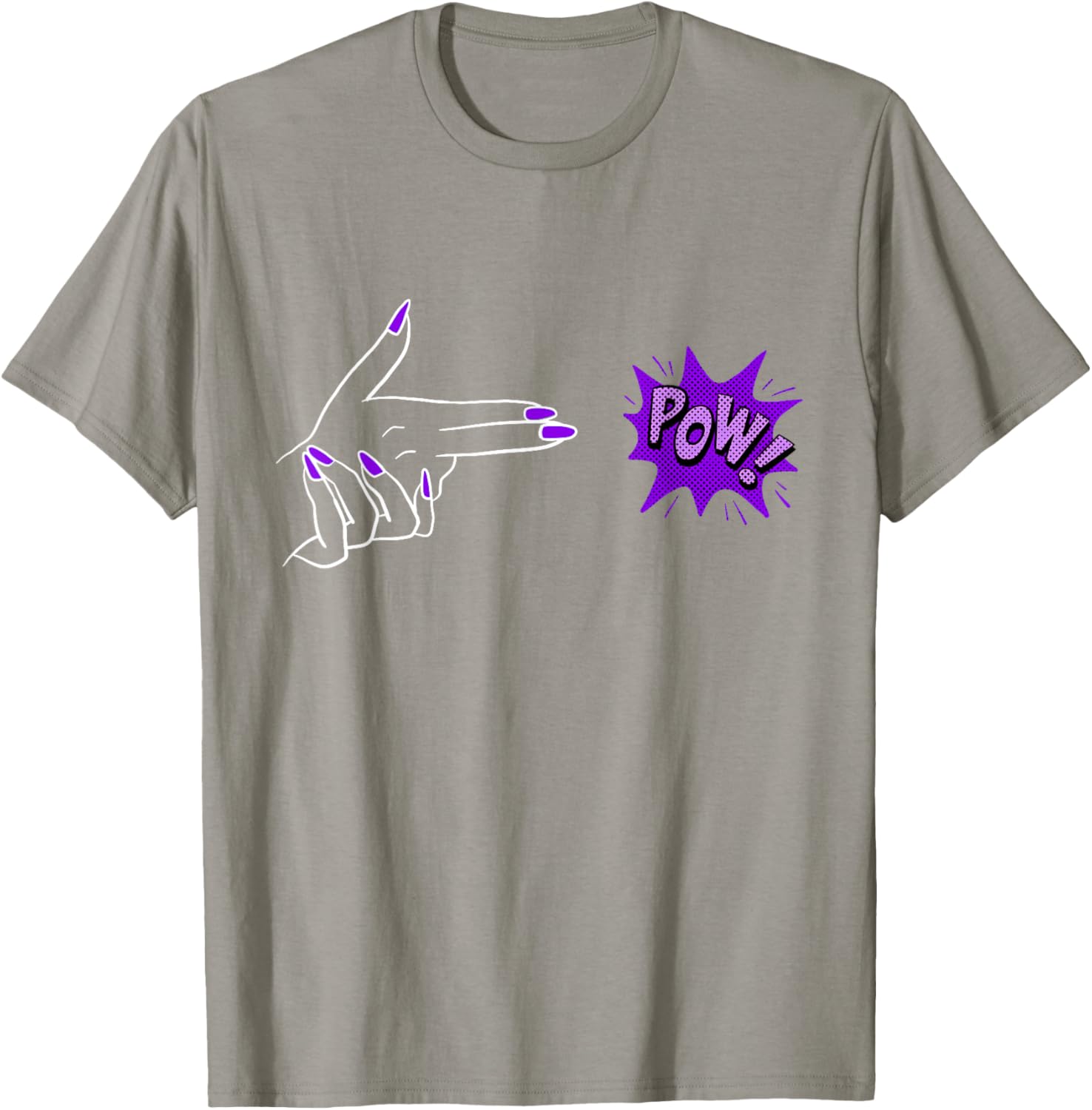 Purple Boy Bye Graphic T-Shirt for Trendy Casual Style and Comfort - 24