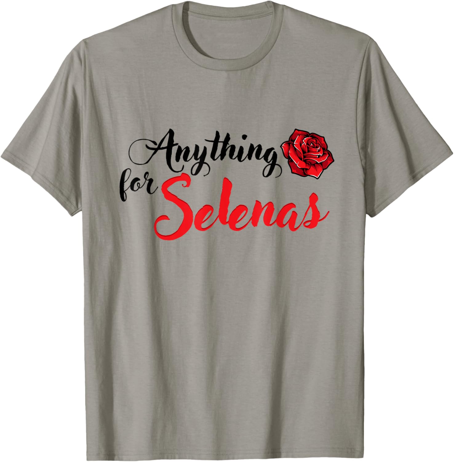Vibrant ANYTHING SELENAS T-Shirt for Hispanic Music Lovers, Trendy Style - 1
