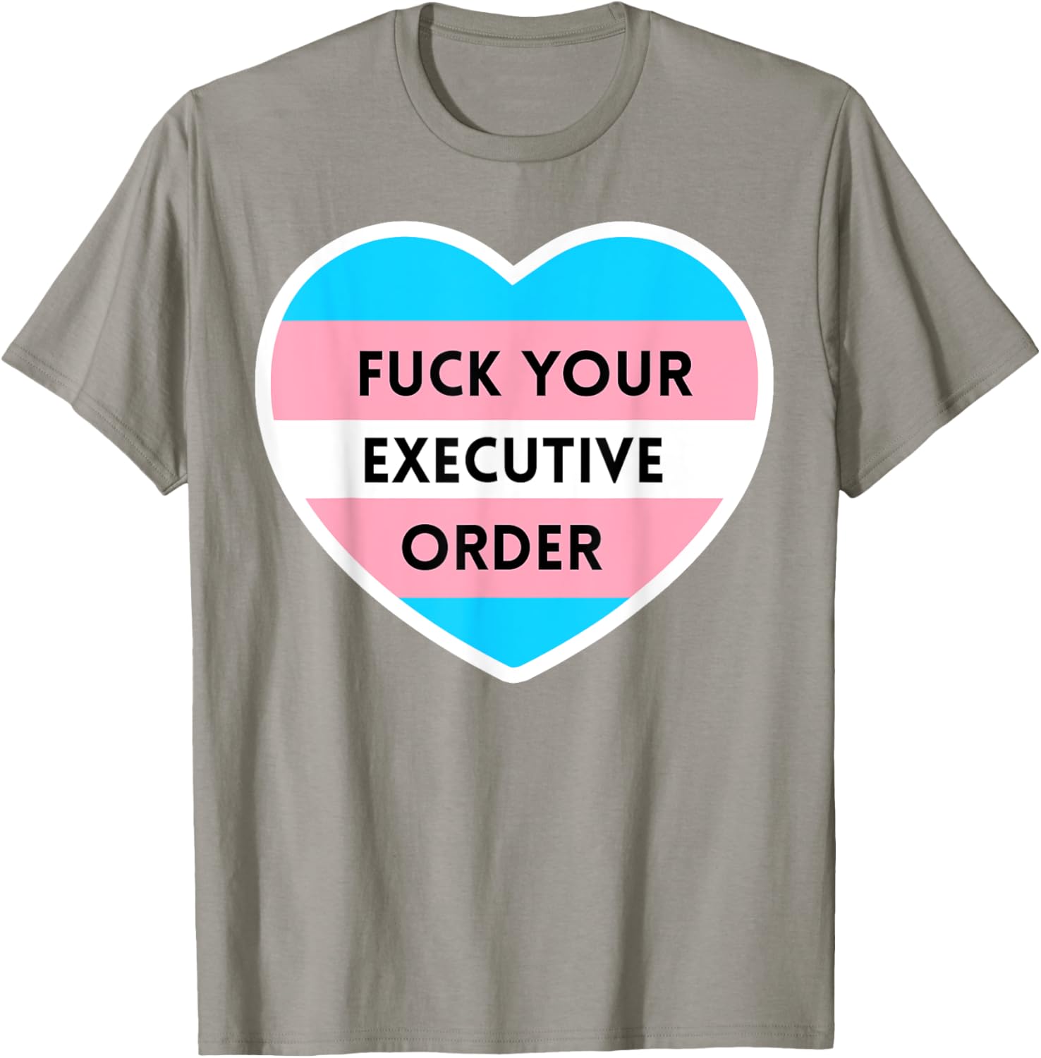 Funny Transgender Heart T-Shirt - Express Yourself with Humor and Pride - 6