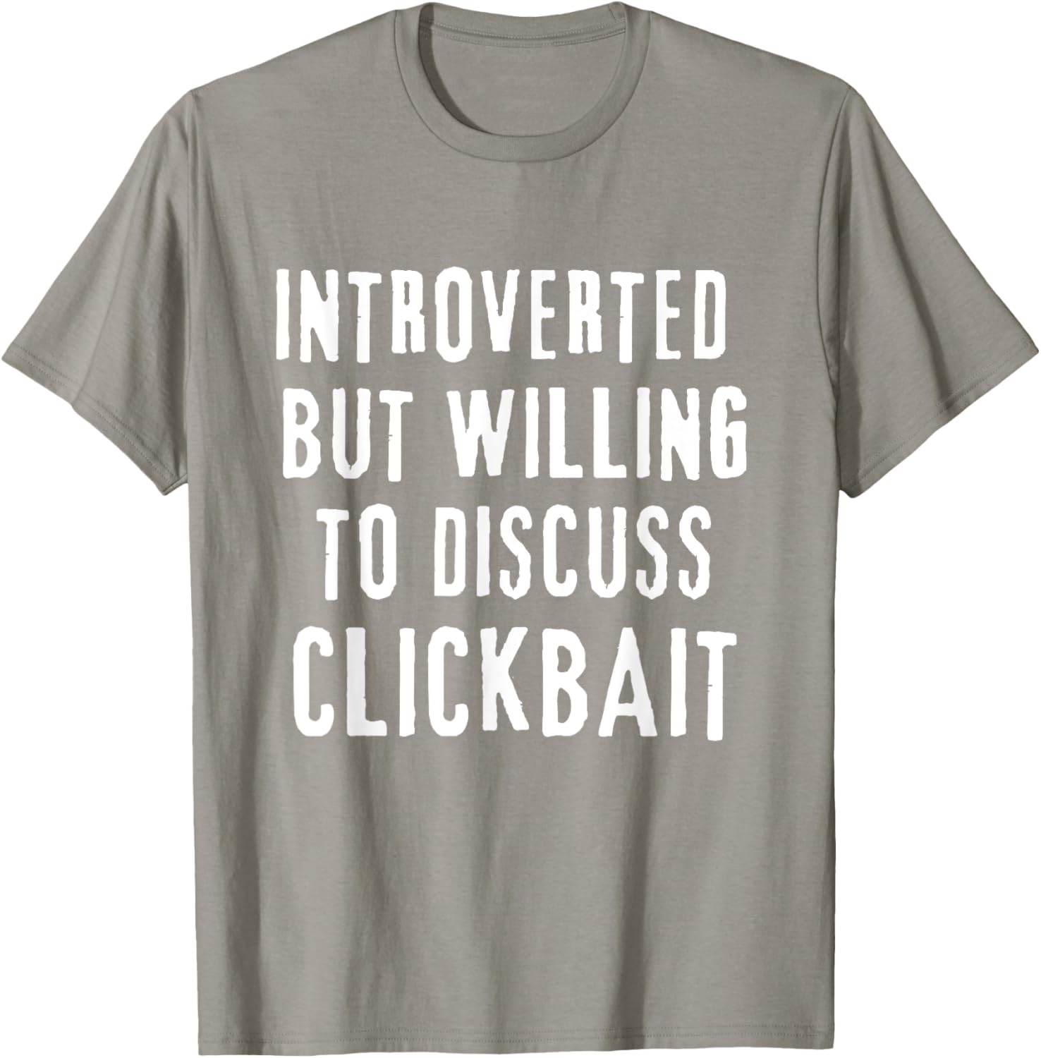 Introverted But Willing to Discuss T-Shirt Fun and Quirky Graphic Tee - 12