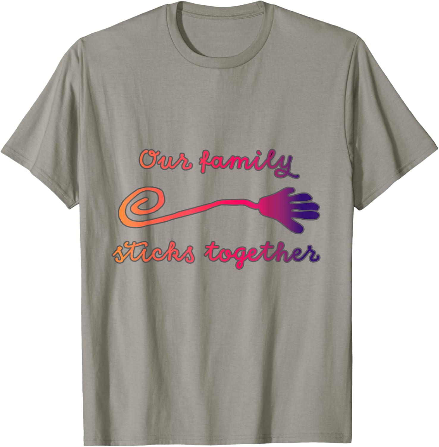 Our Family Sticks Together T-Shirt for Family Bonding and Unity - 14
