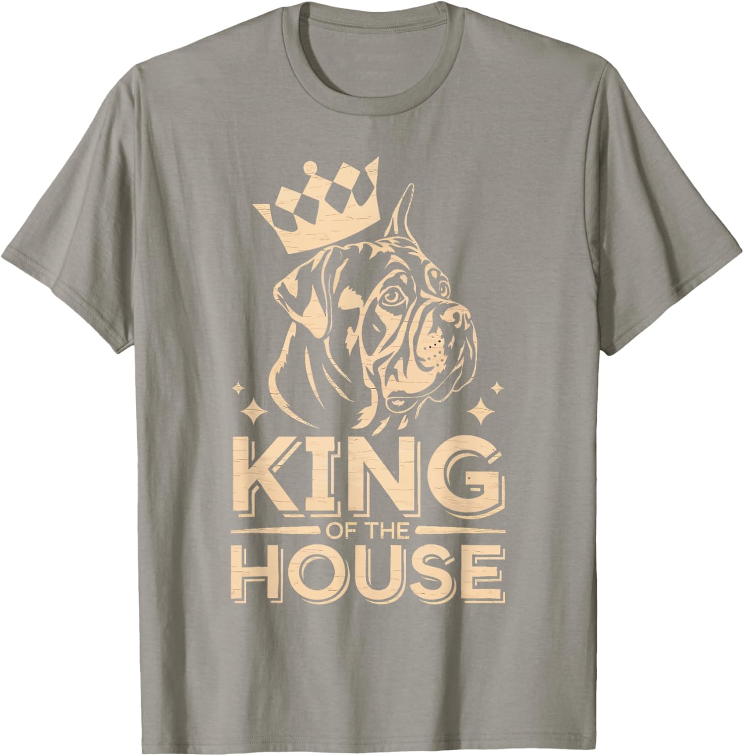 Cane Corso King of the House T-Shirt for Dog Lovers and Owners - 20