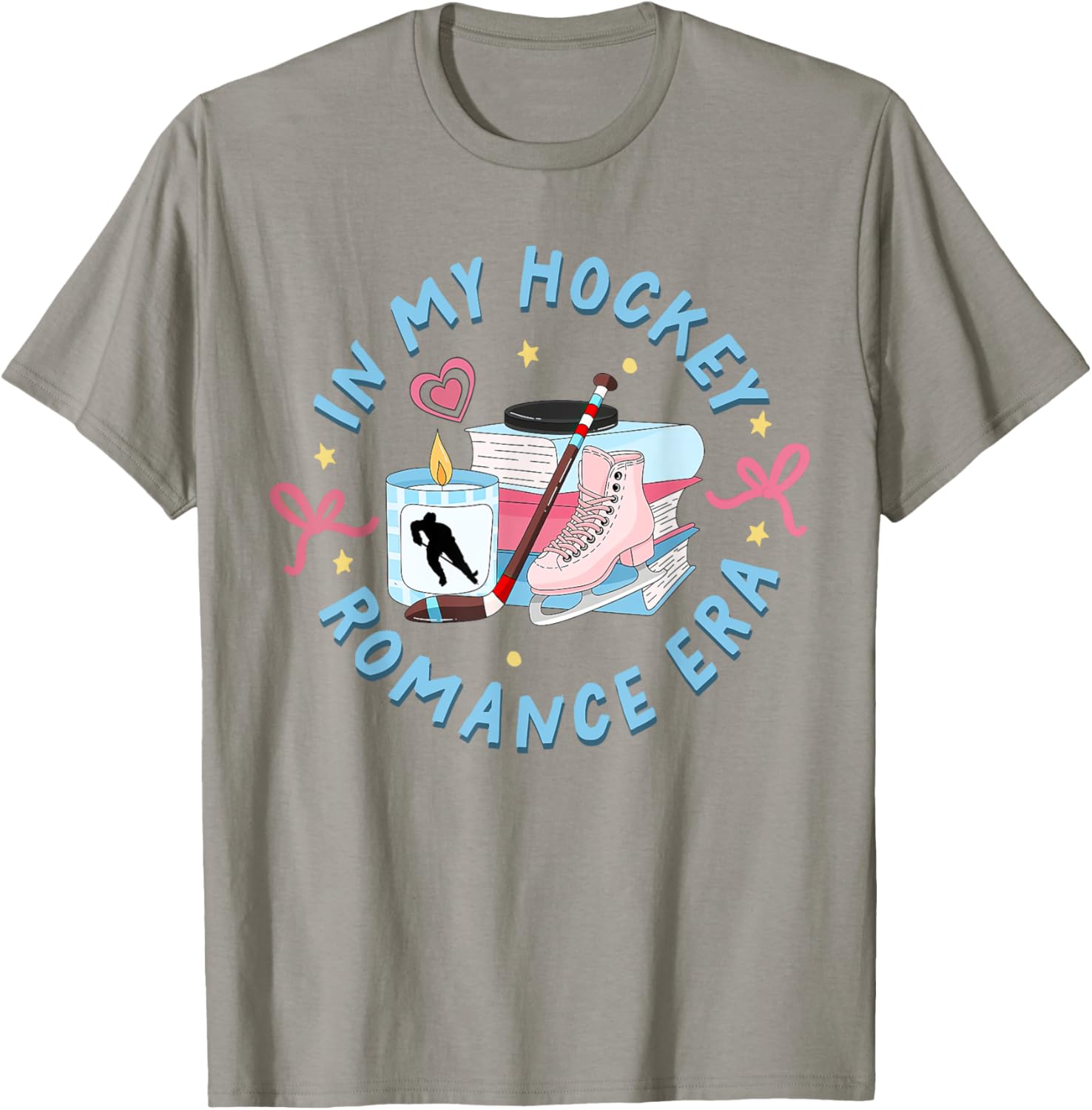 Funny Hockey Romance Reader T-Shirt for Sport Lovers and Fans - 11