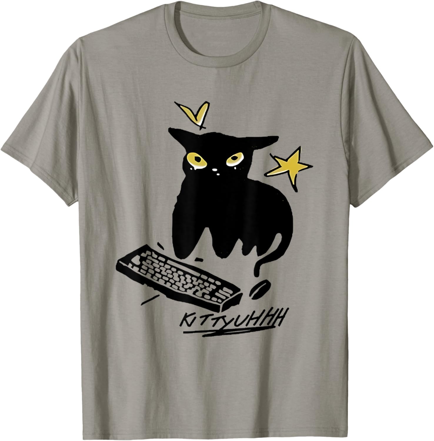 Kittyuhhh Funny T-Shirt for Men and Women - Cute and Quirky Design - 11