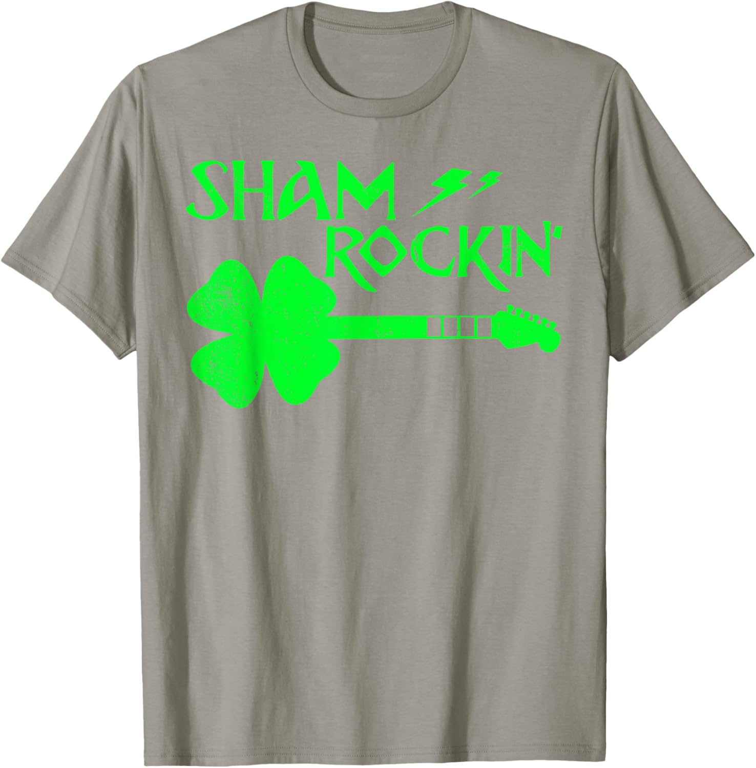 Sham Rockin’ Shamrock Guitar T-Shirt for St. Patrick's Day Celebrations - 20