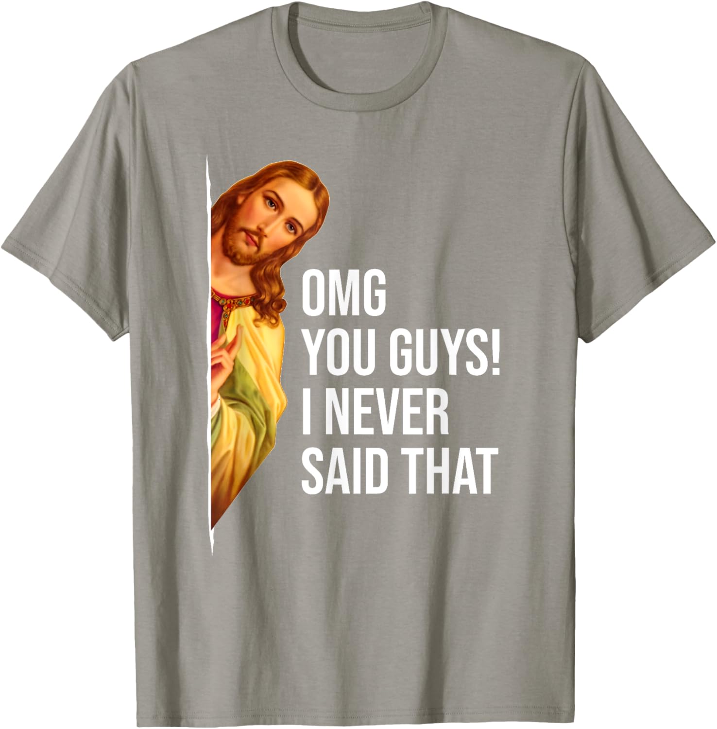 Funny Easter T-Shirt Jesus Sarcasm OMG You Guys Cool Graphic Tee - 8