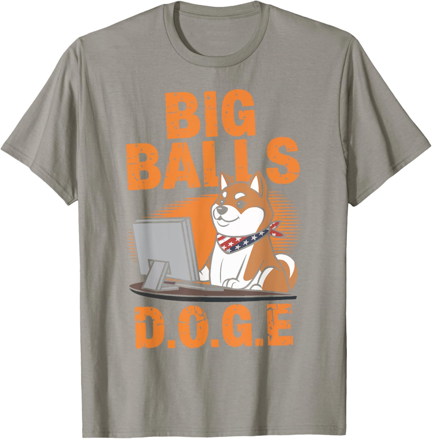 Funny Big Balls D.O.G.E DOGE T-Shirt for Dog Lovers and Pet Owners - 5