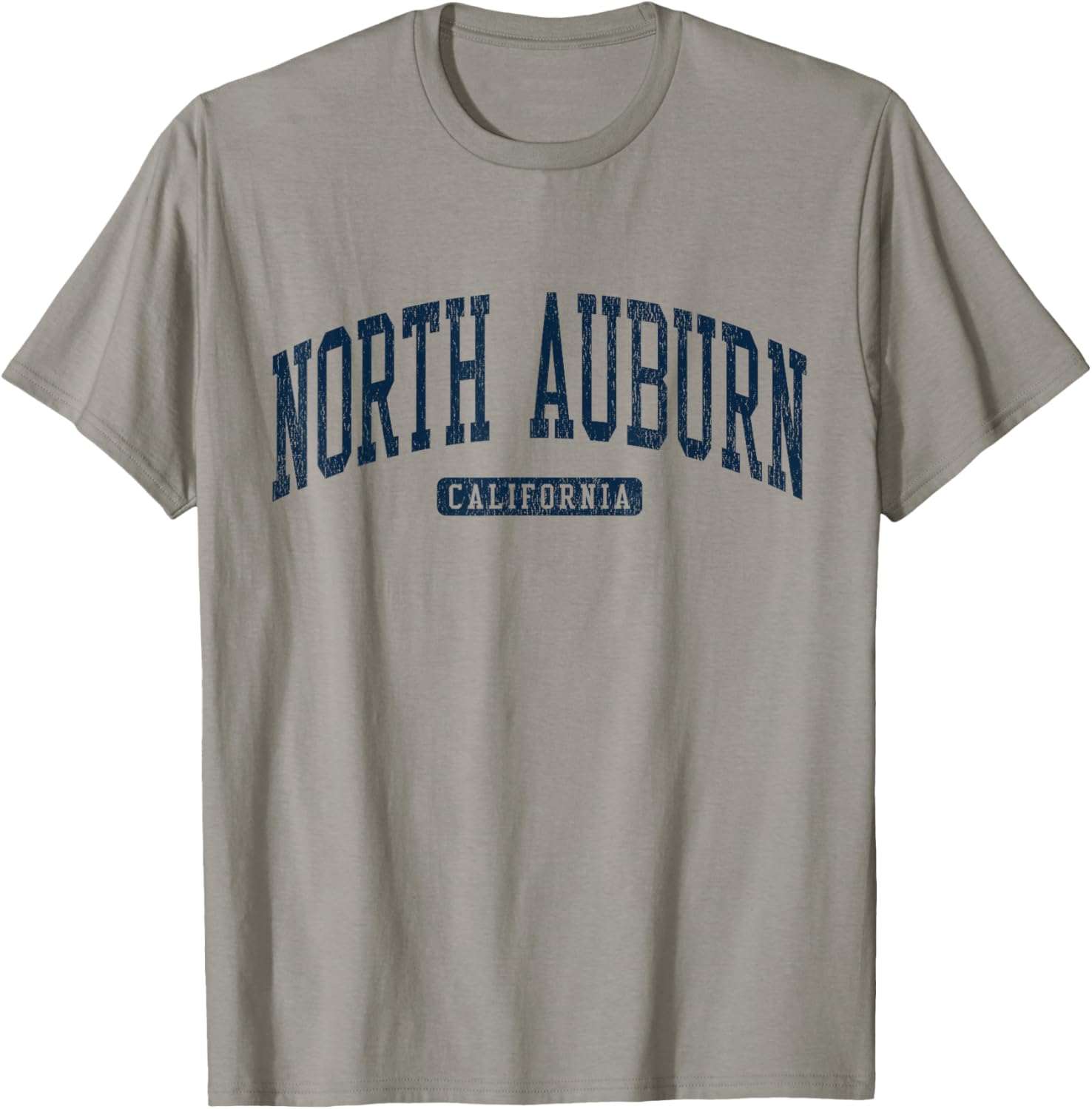 North Auburn California College University Style Blue T-Shirt for Fans - 11