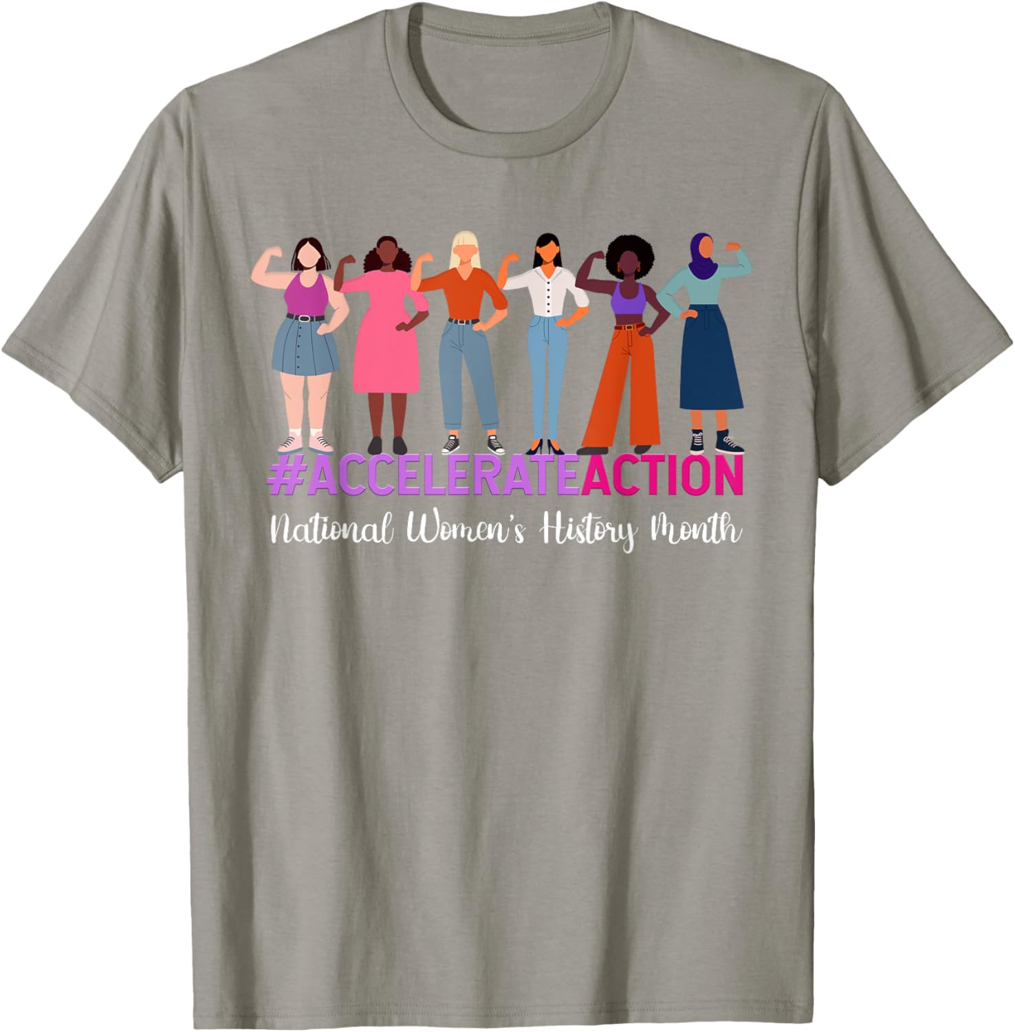 Celebrate Women's History Month 2025 with a Stylish T-Shirt for Her - 2
