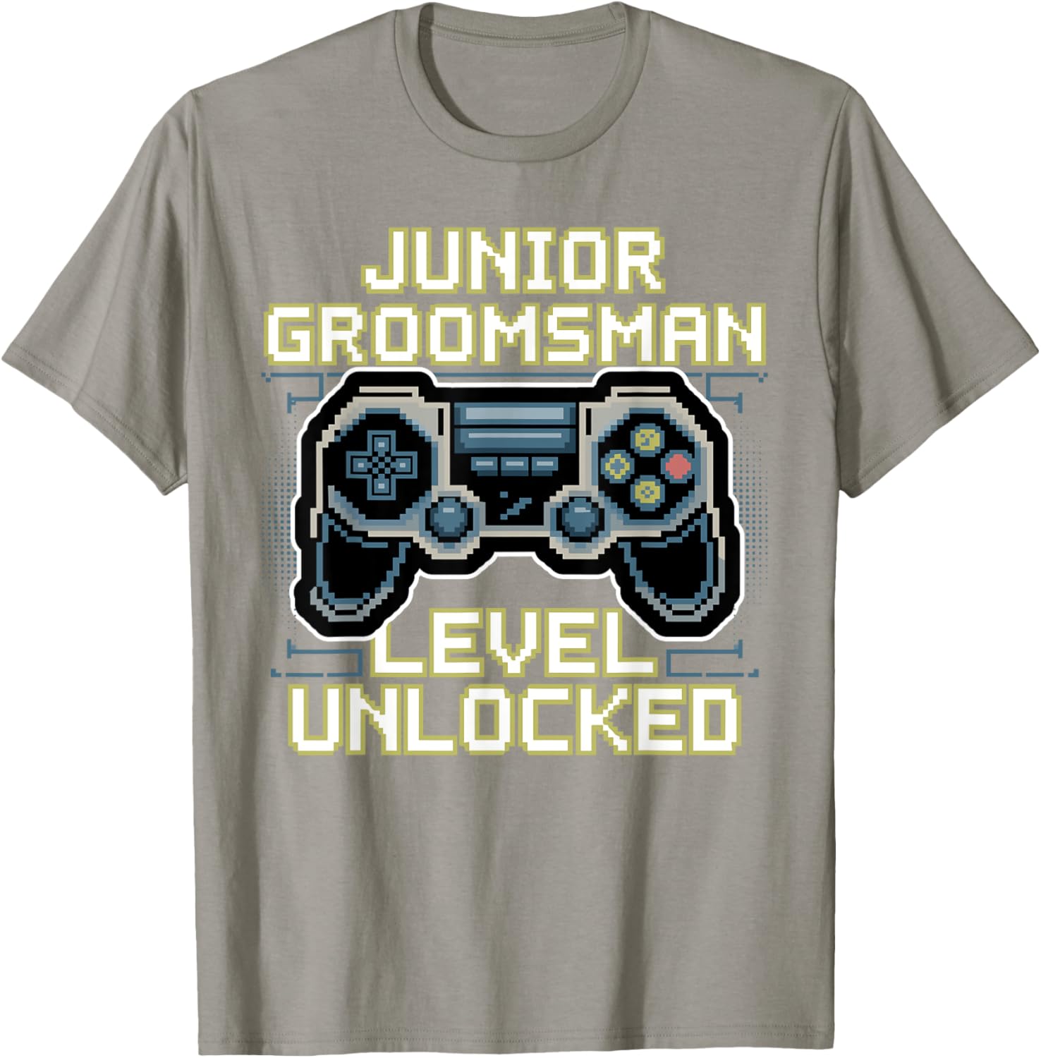 Cute Junior Groomsman Gaming T-Shirt for Boys - Perfect Wedding Outfit - 11